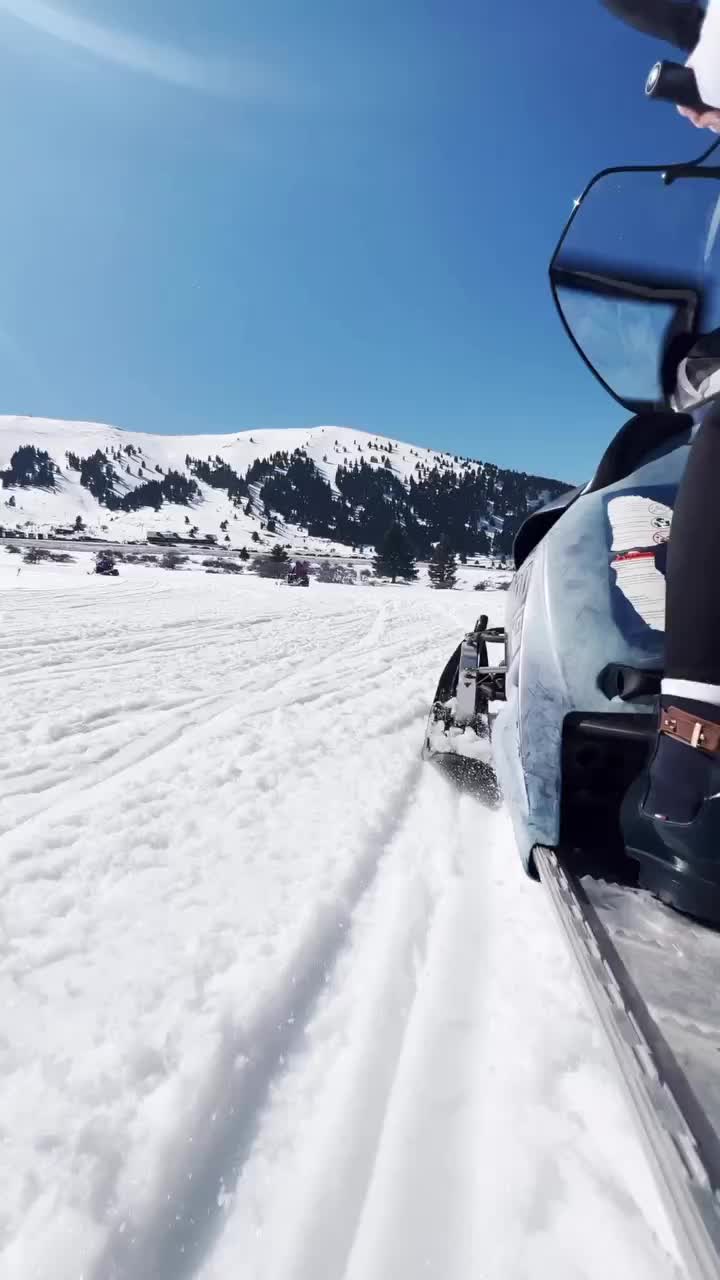 Snowmobile Adventure at Kalavrita Ski Resort