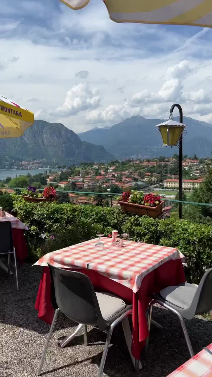 Scenic Lunch at Ristorante Trattoria Bellavista, Bellagio