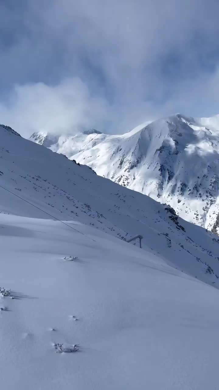 Giants of Pirin Mountain at Bansko Ski Resort