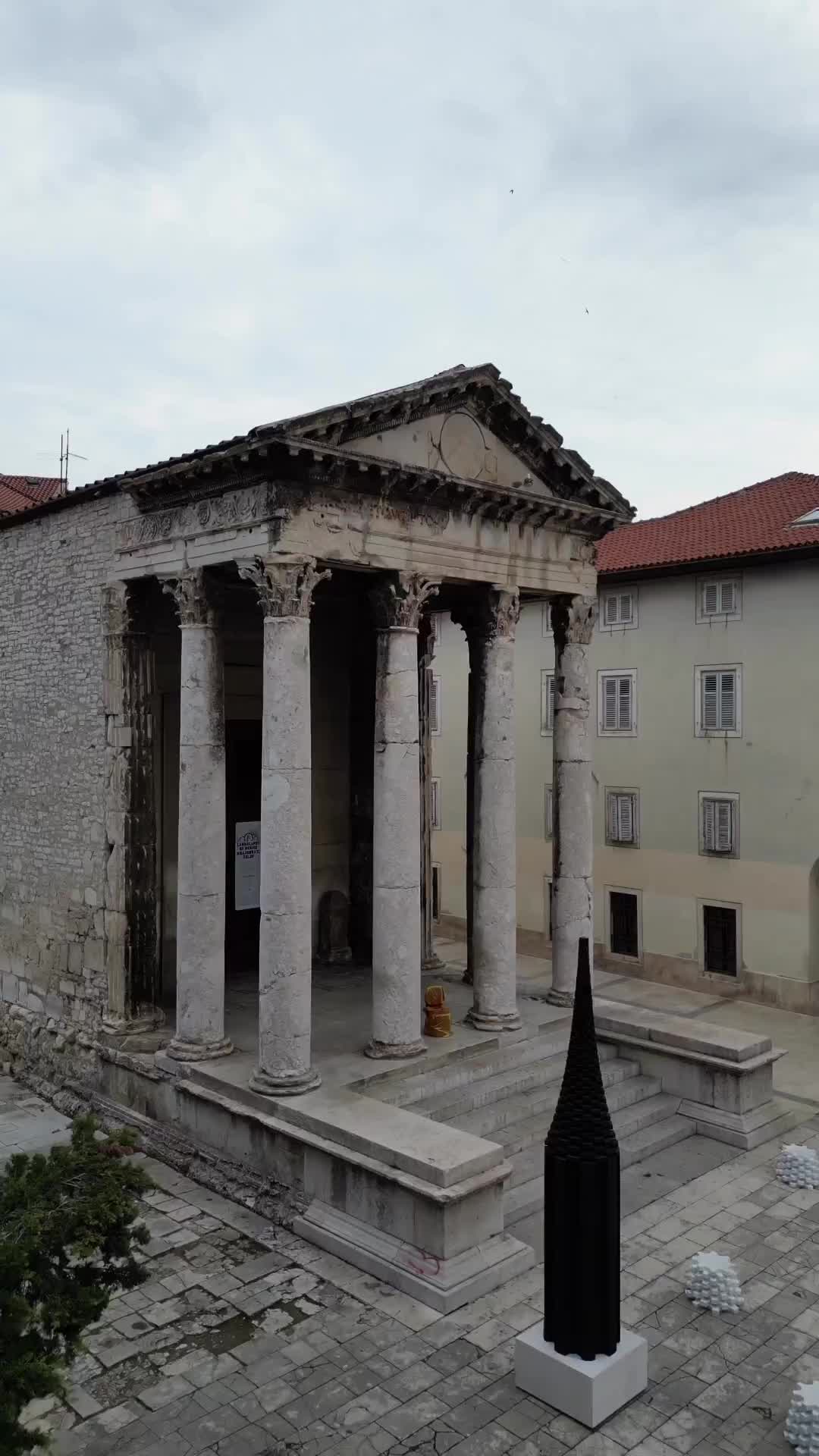 Discover Pula, Croatia: Drone Tour & Ancient Architecture