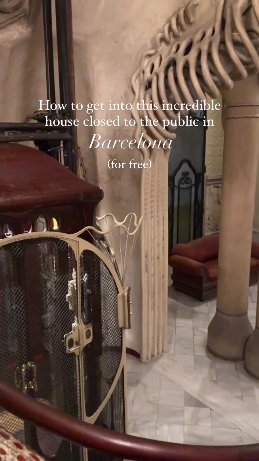 One of the most beautiful houses in Barcelona, designed by the Gaudi-influenced architect Manuel Sayrach, remains hidden from the public.

However, there is a way to visit it for free.

Make a reservation at La Dama restaurant. The restaurant is situated on the first floor of the building, and as you enter, you’ll stroll through a gorgeous hall. The interior of the restaurant is equally charming, featuring posh wallpapers, glass doors, wooden decorations, and candles – creating the perfect ambiance for a romantic date night.

We ordered the Steak Tartare (27€) and Wellington Duck Magret (34€), and both dishes were amazing!

Save this recommendation for your special evening!

#ladama #manuelsayrach #gaudiarchitecture #barcelonarestaurants #barcelonadate #barcelonarestaurant #barcelonadining #barcelonahiddenplaces #barcelonahiddenspots #travelansabarcelona #travelansa_bcn_gastro #barcelonafoodie #barcelonagaudi #gaudibuildings