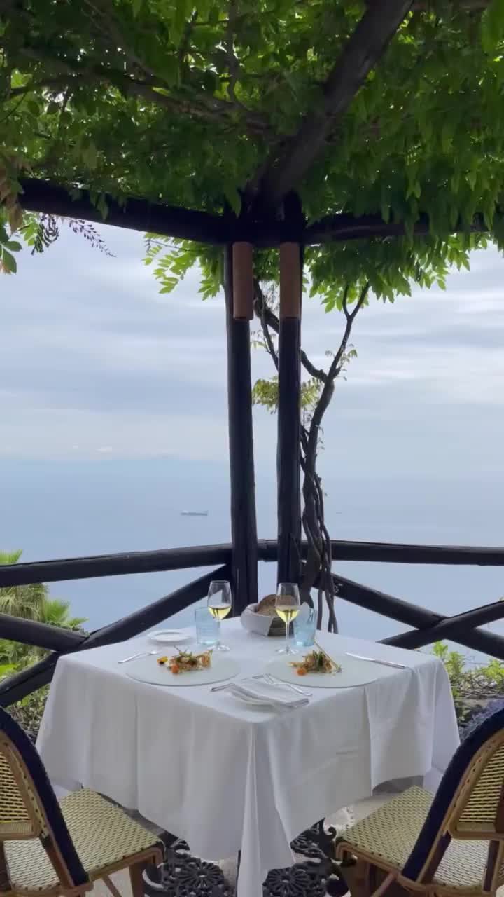 Lunch with a View at Monastero Santa Rosa Hotel