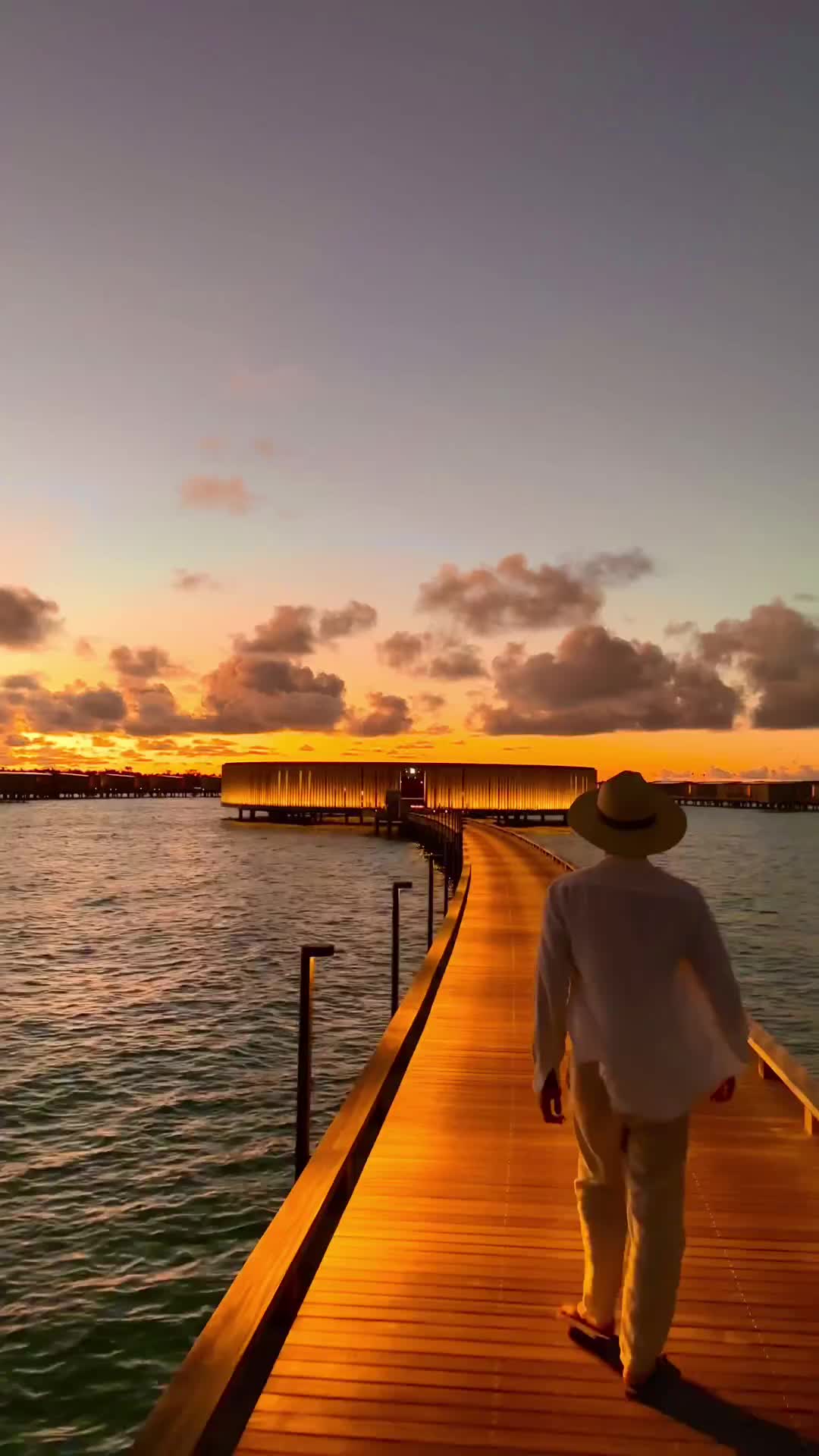 Maldivian Golden Sunset at The Ritz-Carlton Maldives