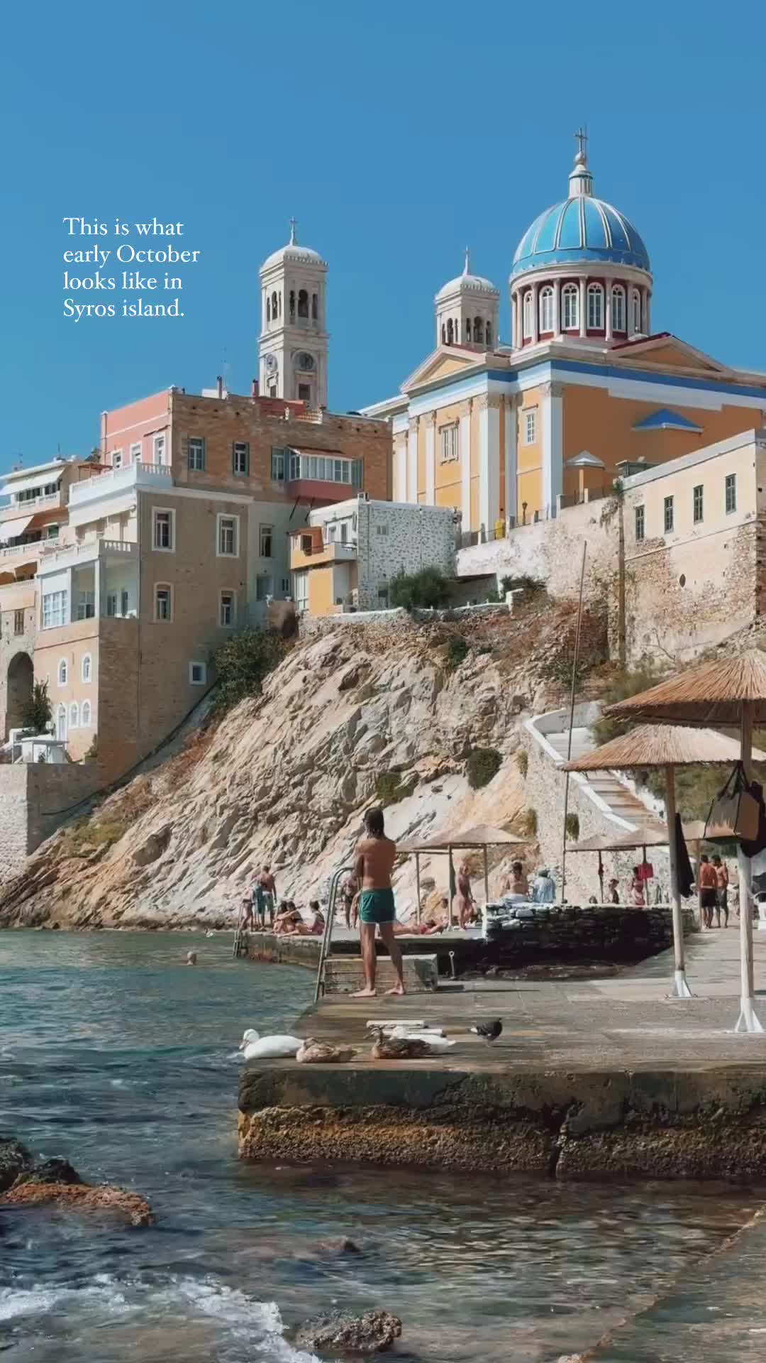 Discover Relaxing October in Syros, Greece