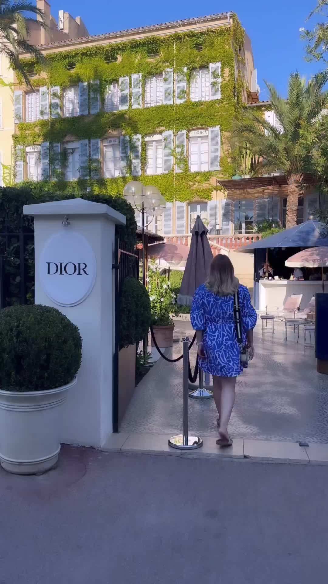 Discover Dior Café in Saint-Tropez