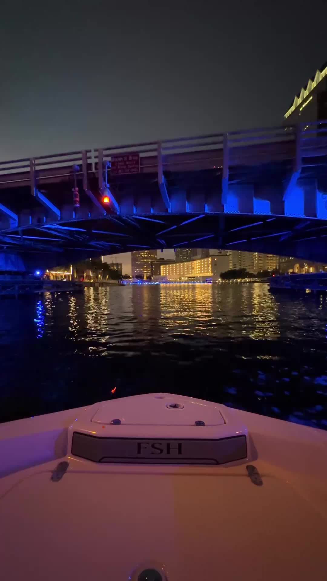 Do Not Disturb: Night Ride in Tampa's City Lights
