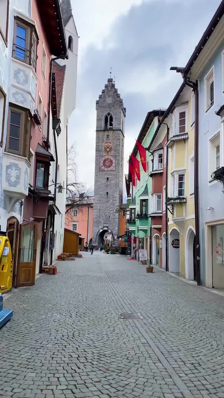 Explore the Charming Old Town of Sterzing, Italy