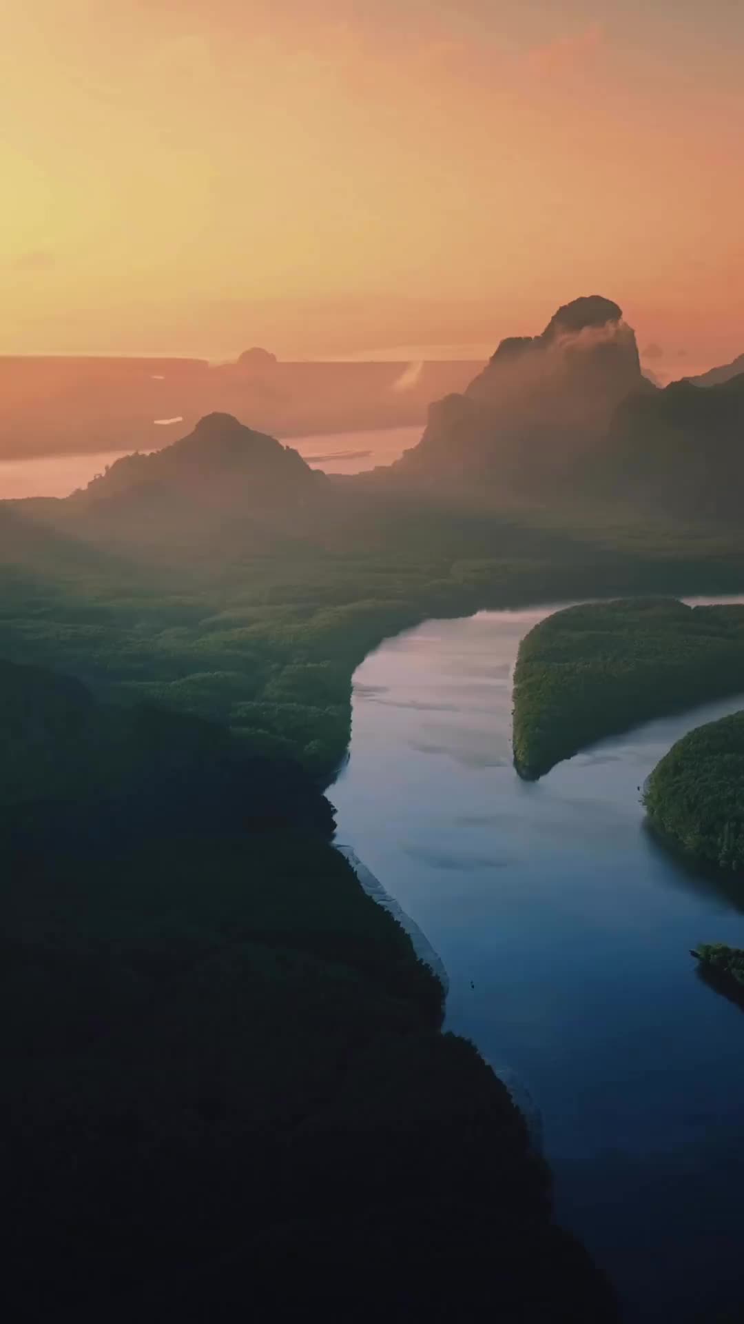 Dream Landscapes in Phang Nga, South Thailand