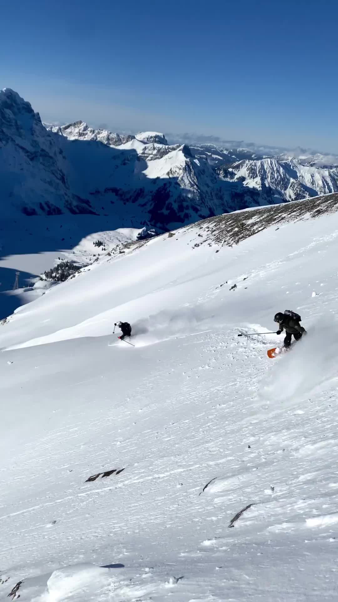 Team Ski or Snowboard? Epic Day in Engelberg 🏂⛷