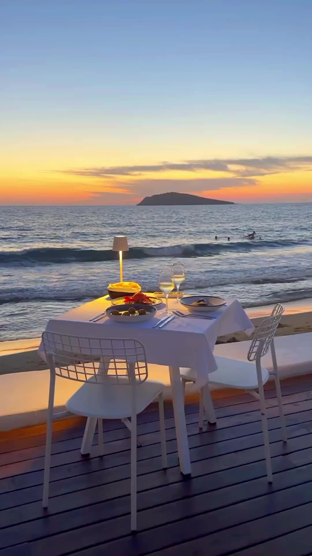 Sunset Dinner at Kantouni Beach Boutique Hotel