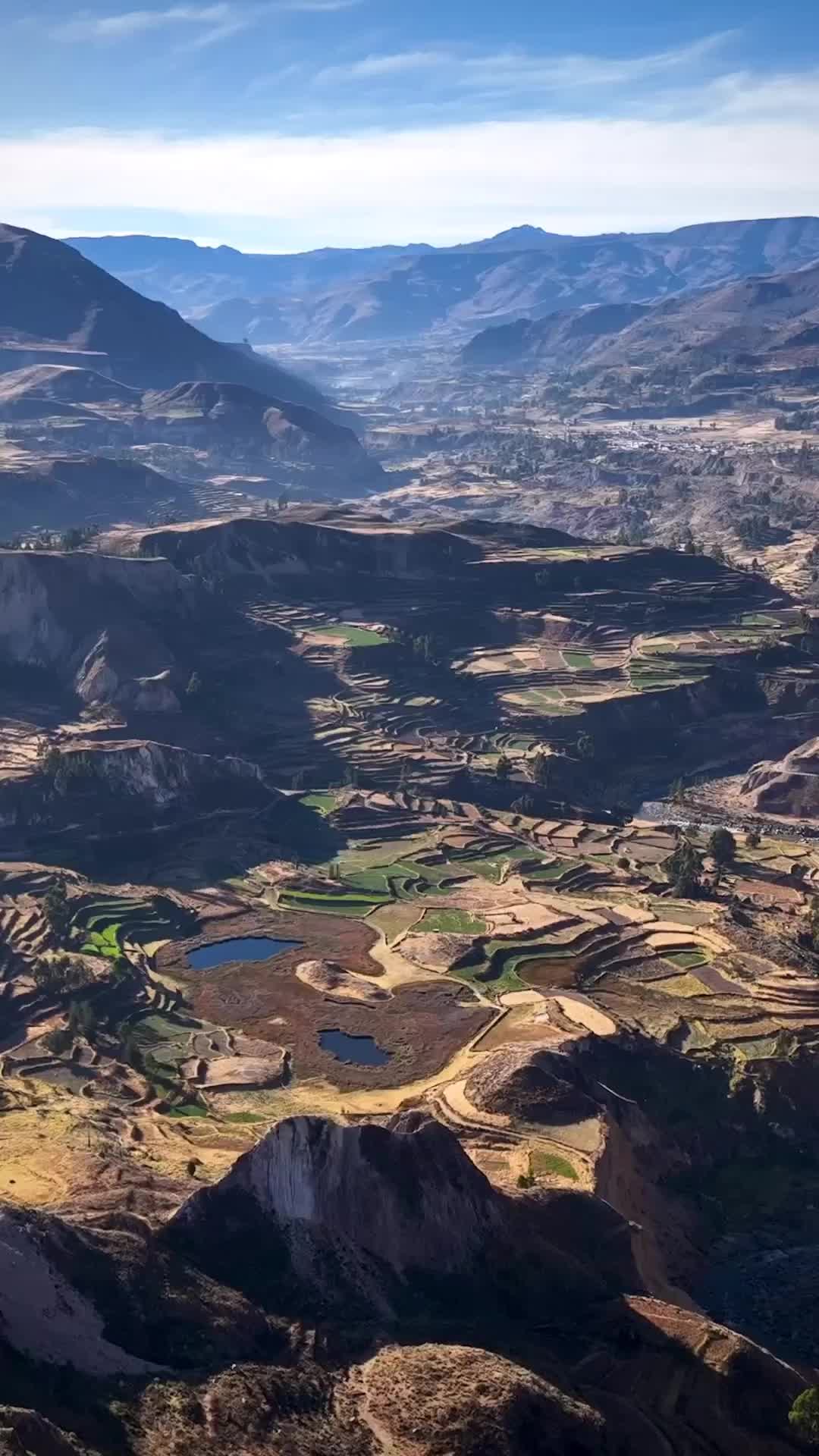 Discover Valle del Colca in Peru | Scenic Drone Views
