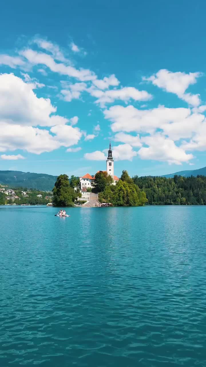 Breathtaking Views of Bled Lake, Slovenia