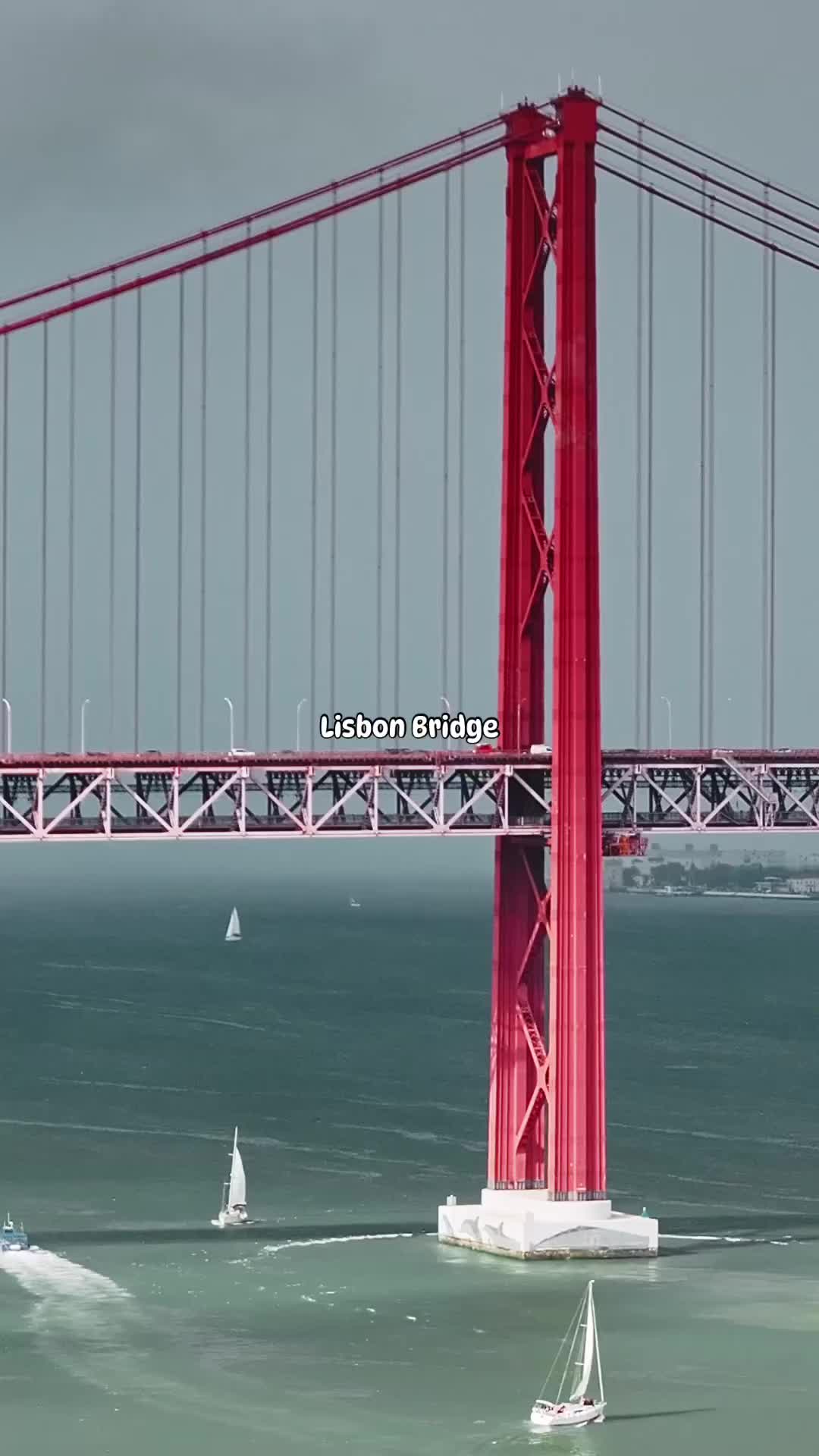 Stunning Storm Over Lisbon Bridge with DJI Mavic 3 Pro