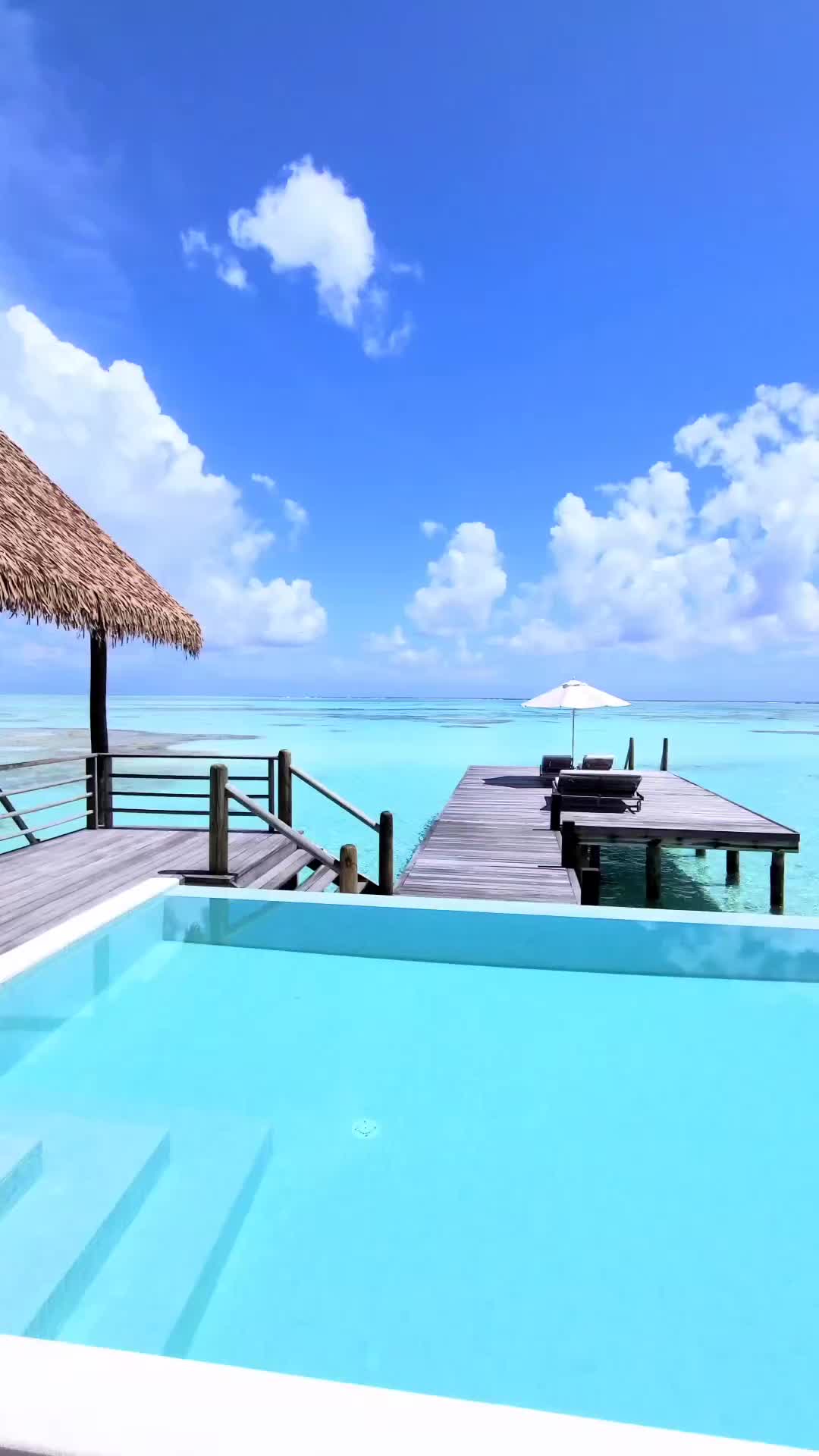 Stunning Overwater Bungalows at COMO Cocoa Island, Maldives