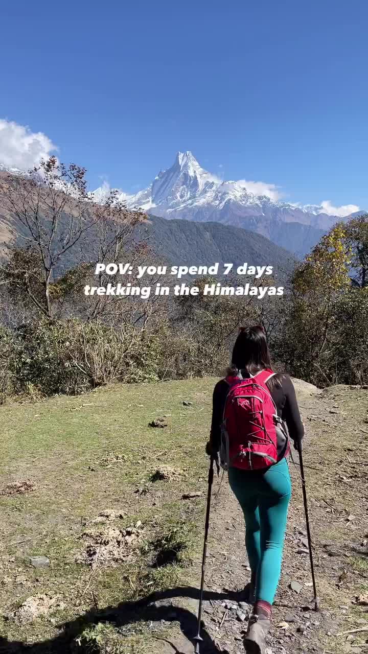 7 Days of Epic Hiking in the Himalayas, Nepal