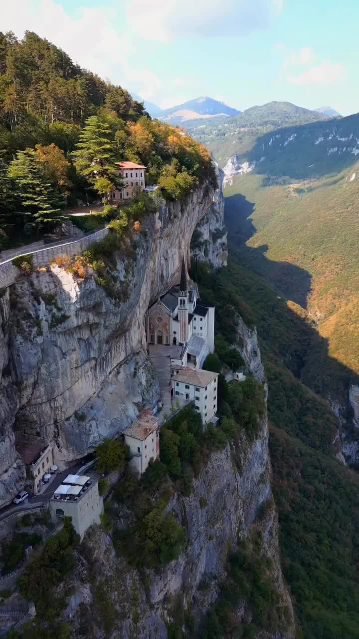 Discover Madonna della Corona: Italy's Cliffside Sanctuary