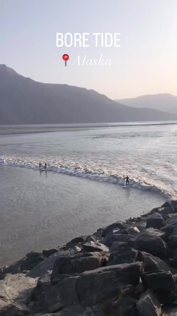 Witness Alaska's Majestic Bore Tide at Turnagain Arm