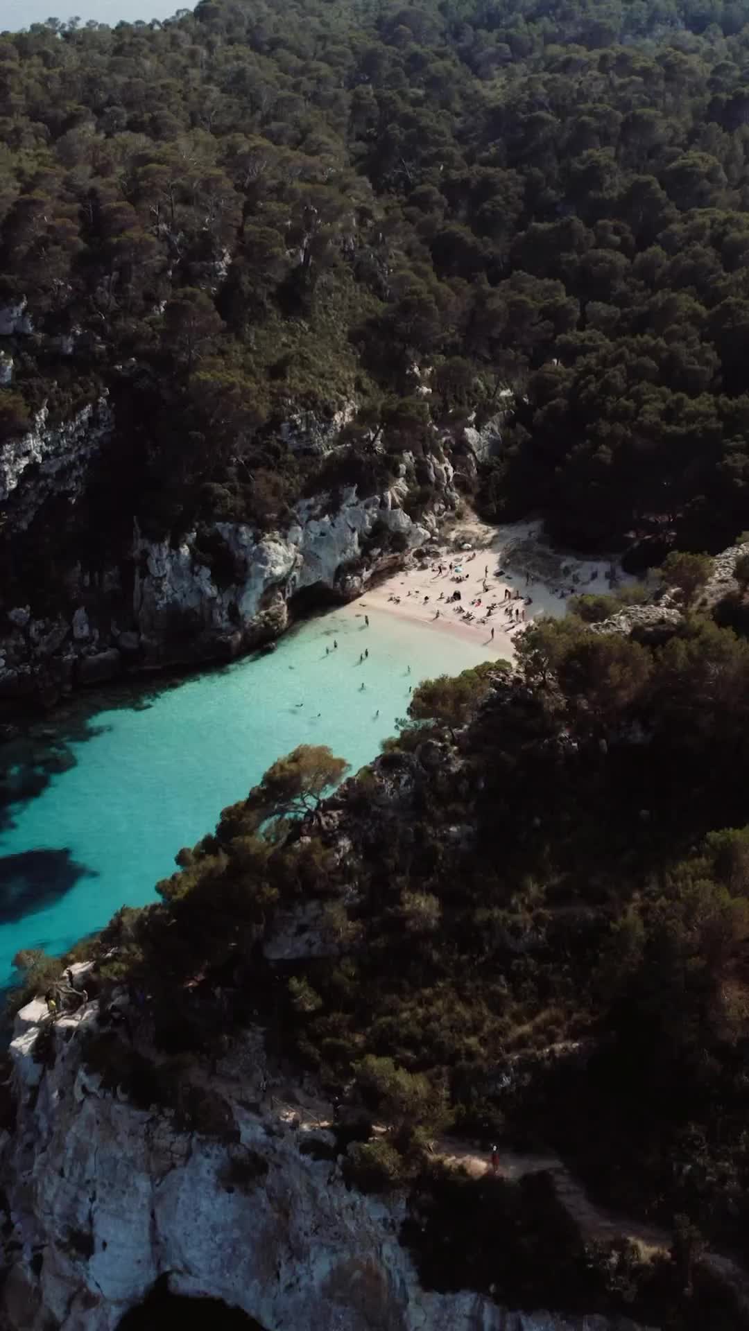 Discover a Hidden Beach in Menorca, Spain 🌴