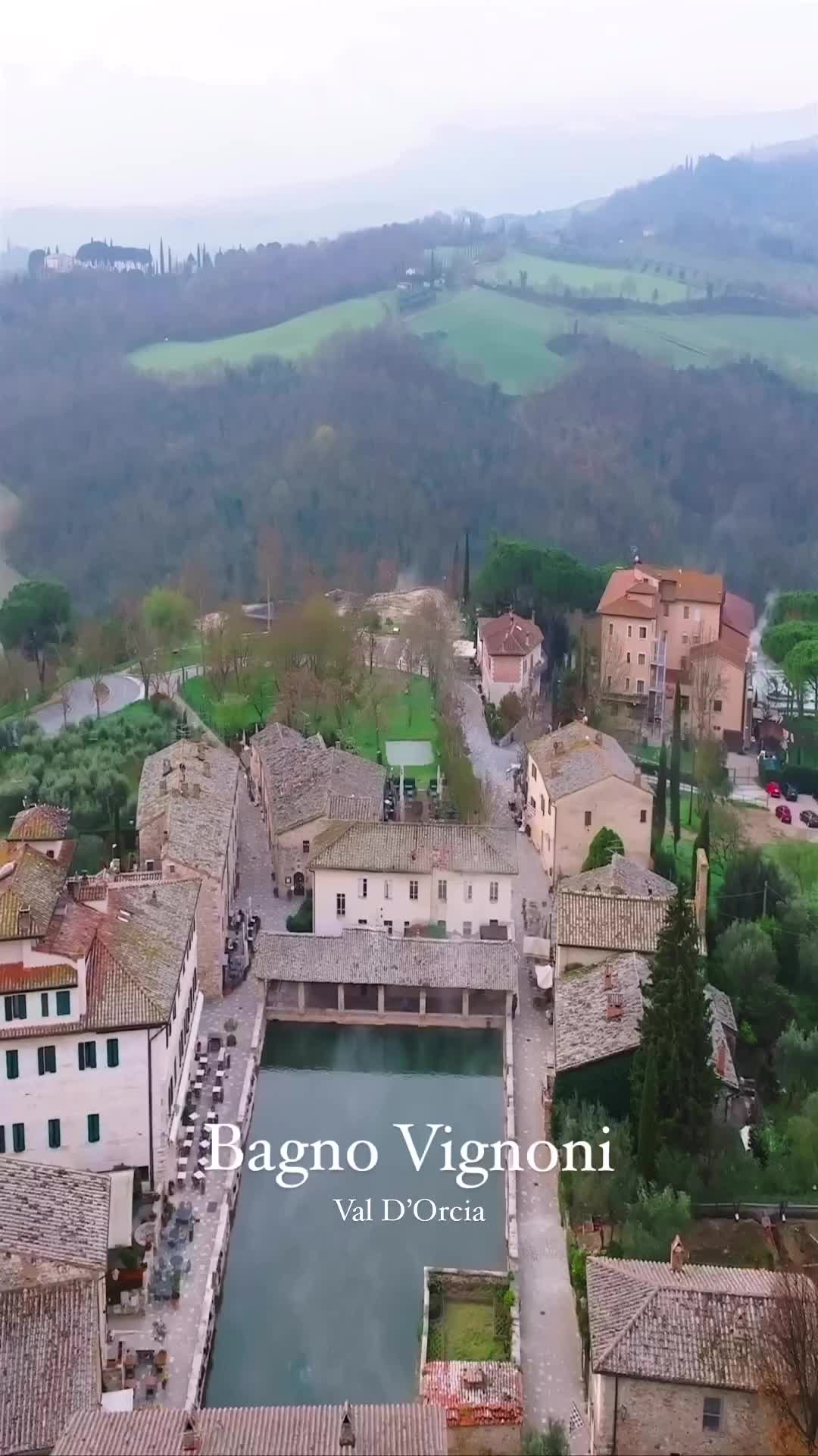 Discover Bagno Vignoni in Tuscany, Italy