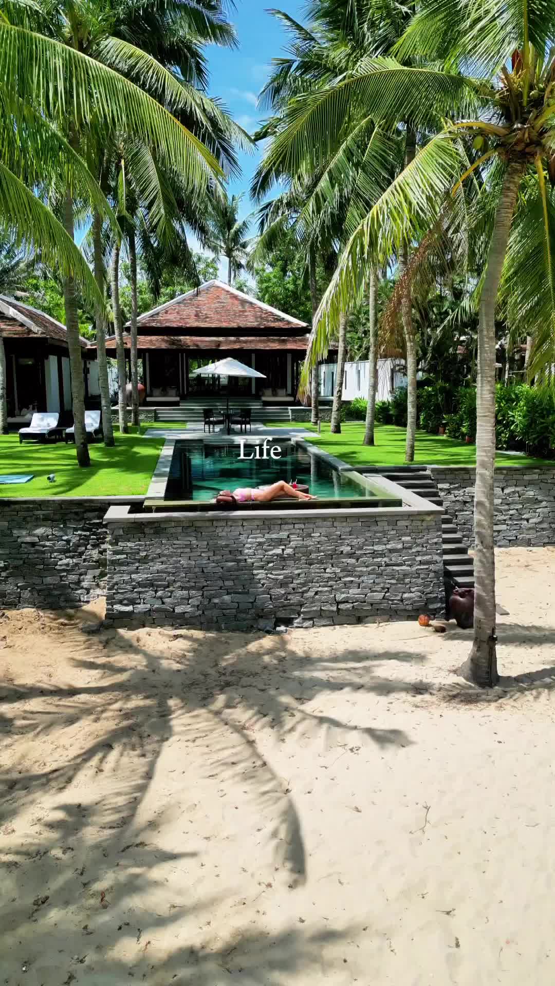 Zen Moments by the Pool at Four Seasons Hoi An