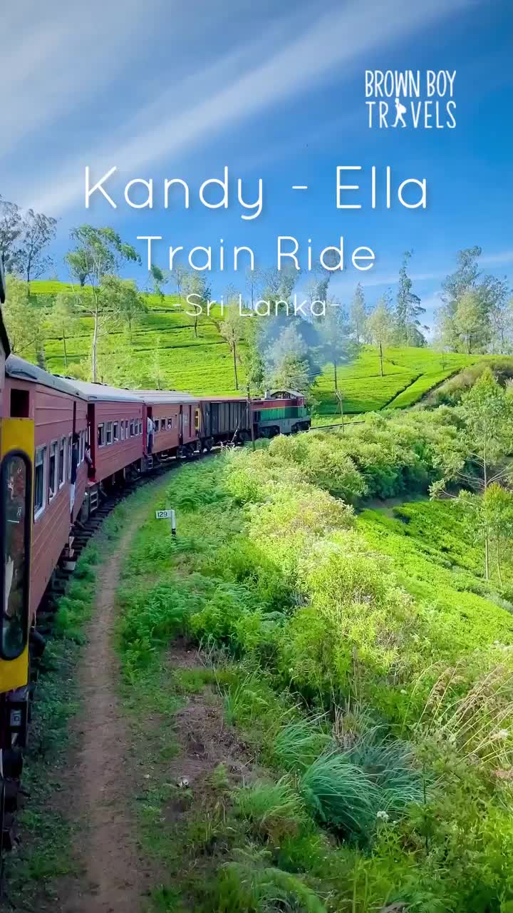 The Most Beautiful Train Ride: Kandy to Ella, Sri Lanka