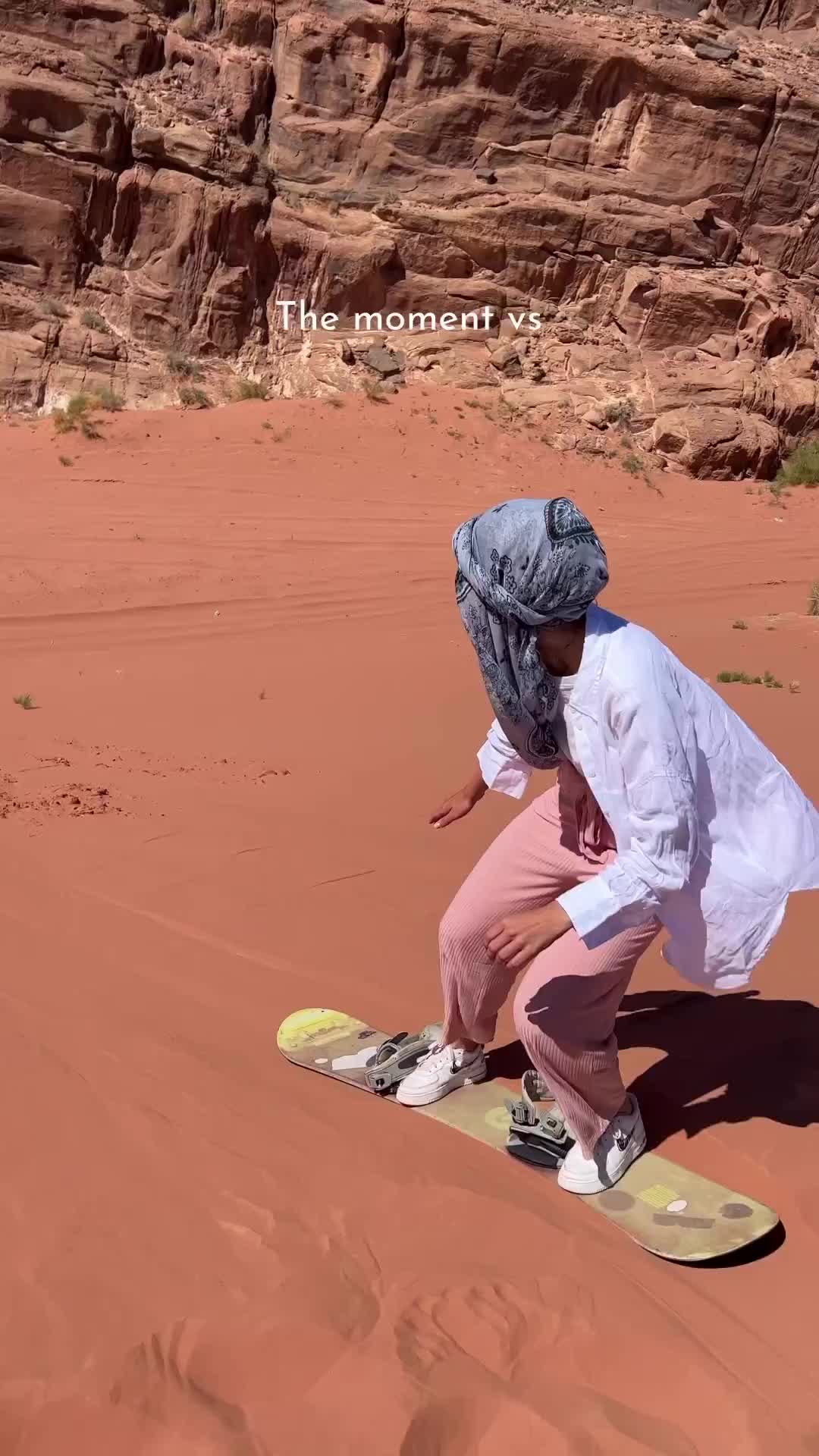 Experience Sandboarding in Wadi Rum, Jordan