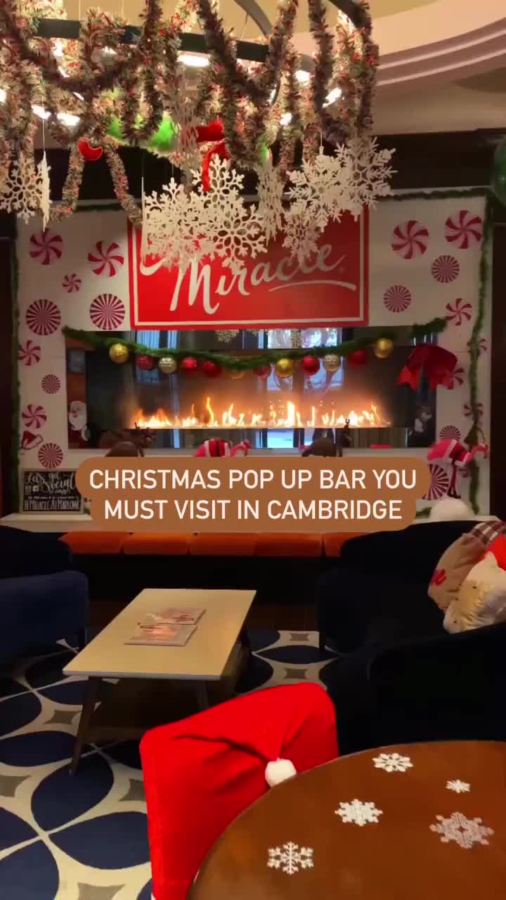 Christmas Miracle Pop Up Bar at Kimpton Marlowe Hotel