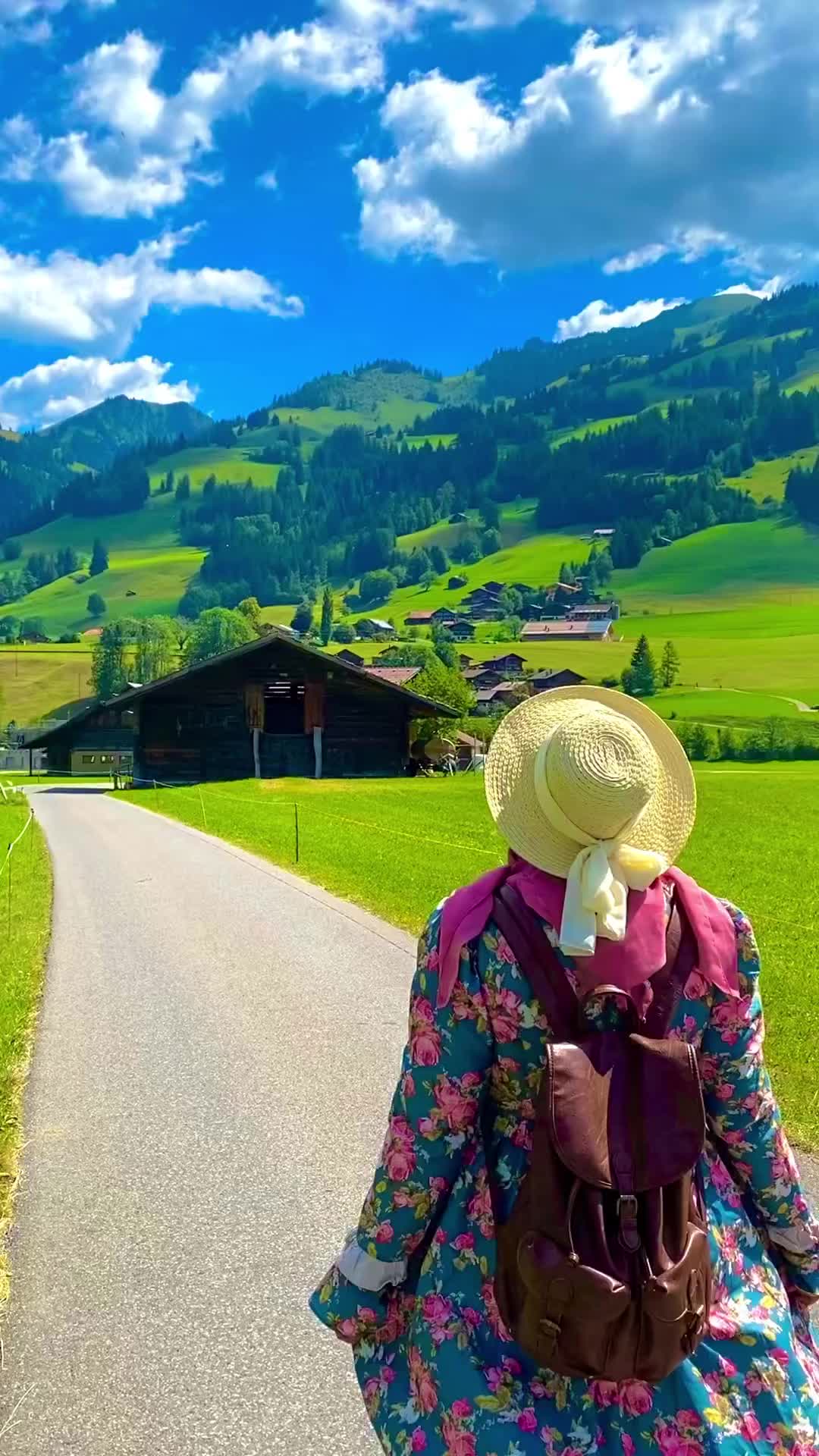 Explore Traditional Swiss Village Zweisimmen 🇨🇭