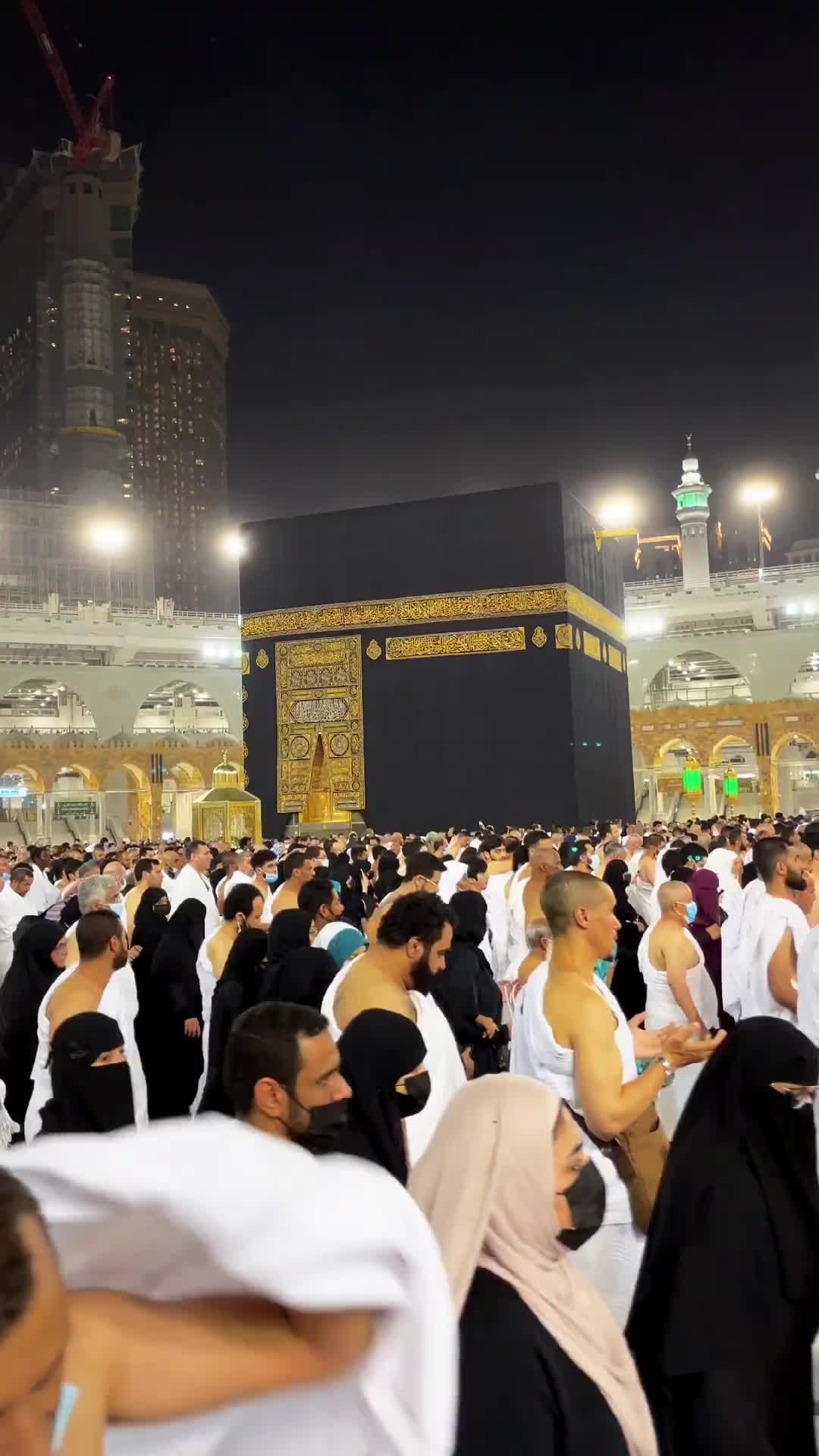 Spiritual Night at Kaaba in Mecca