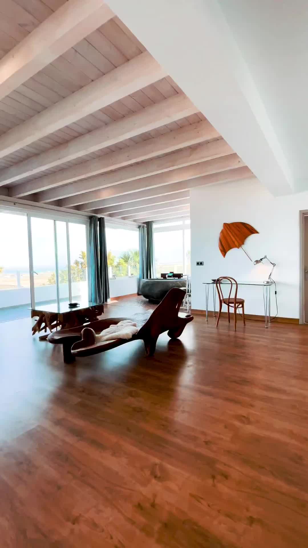 Luxurious Principal Bedroom with Sea Views in Lanzarote