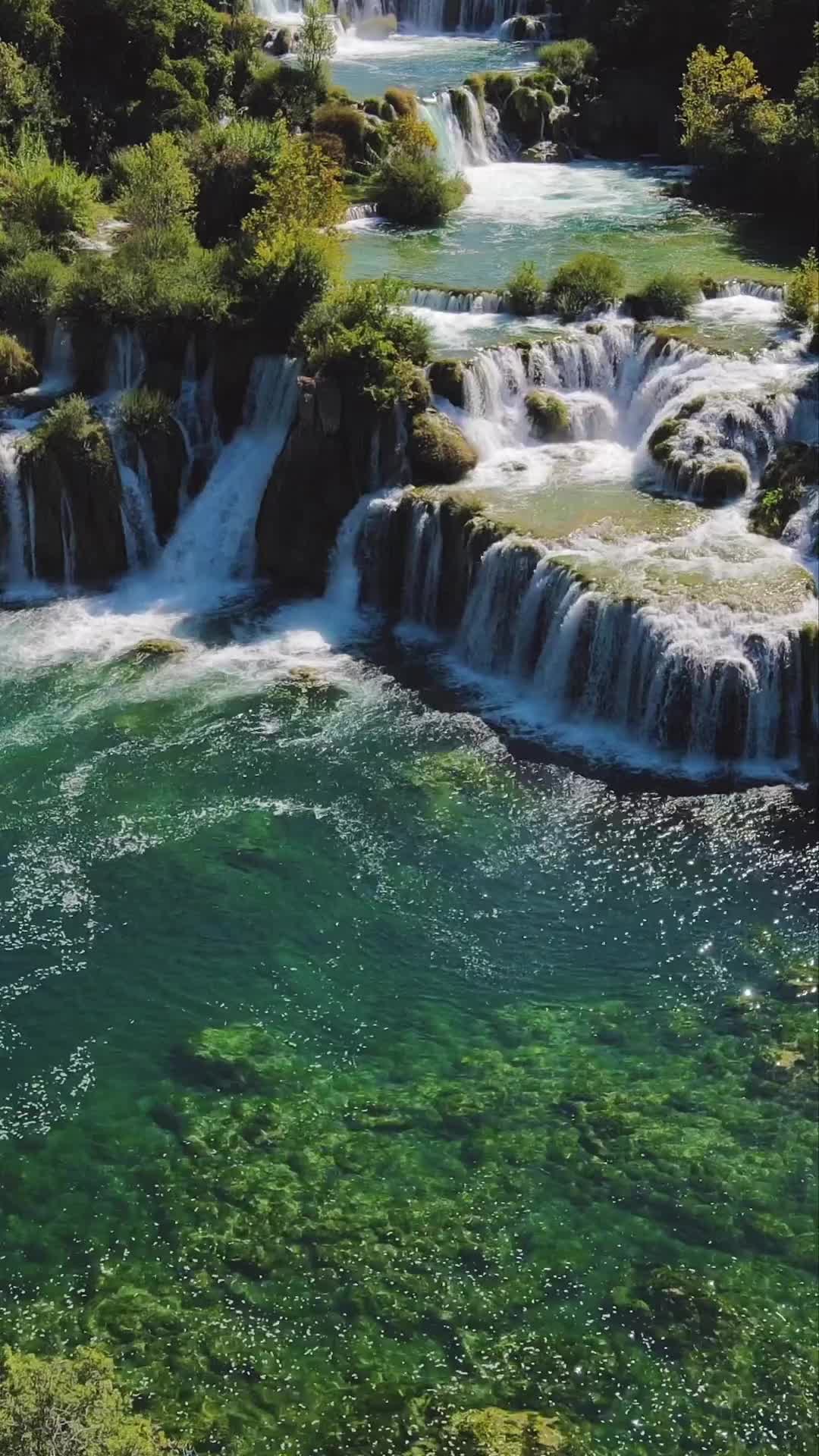 15 Seconds to Relax: Krka National Park Waterfall