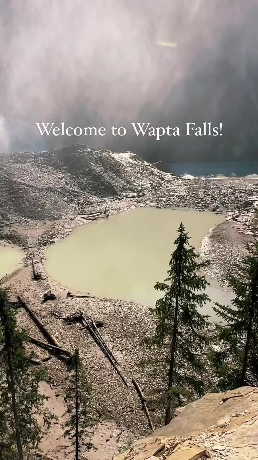 Discover Wapta Falls: Easy Hike & Double Rainbow Shower