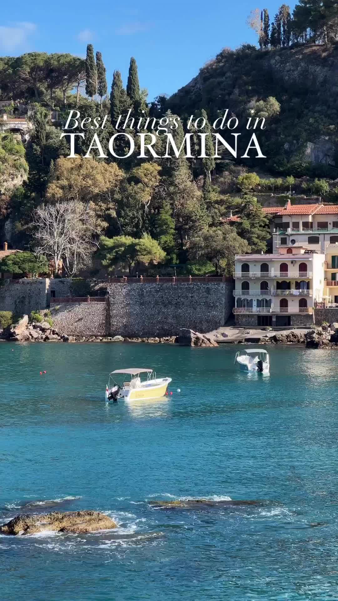 Top 10 Things to Do in Taormina, Sicily 🌴☀️🍋