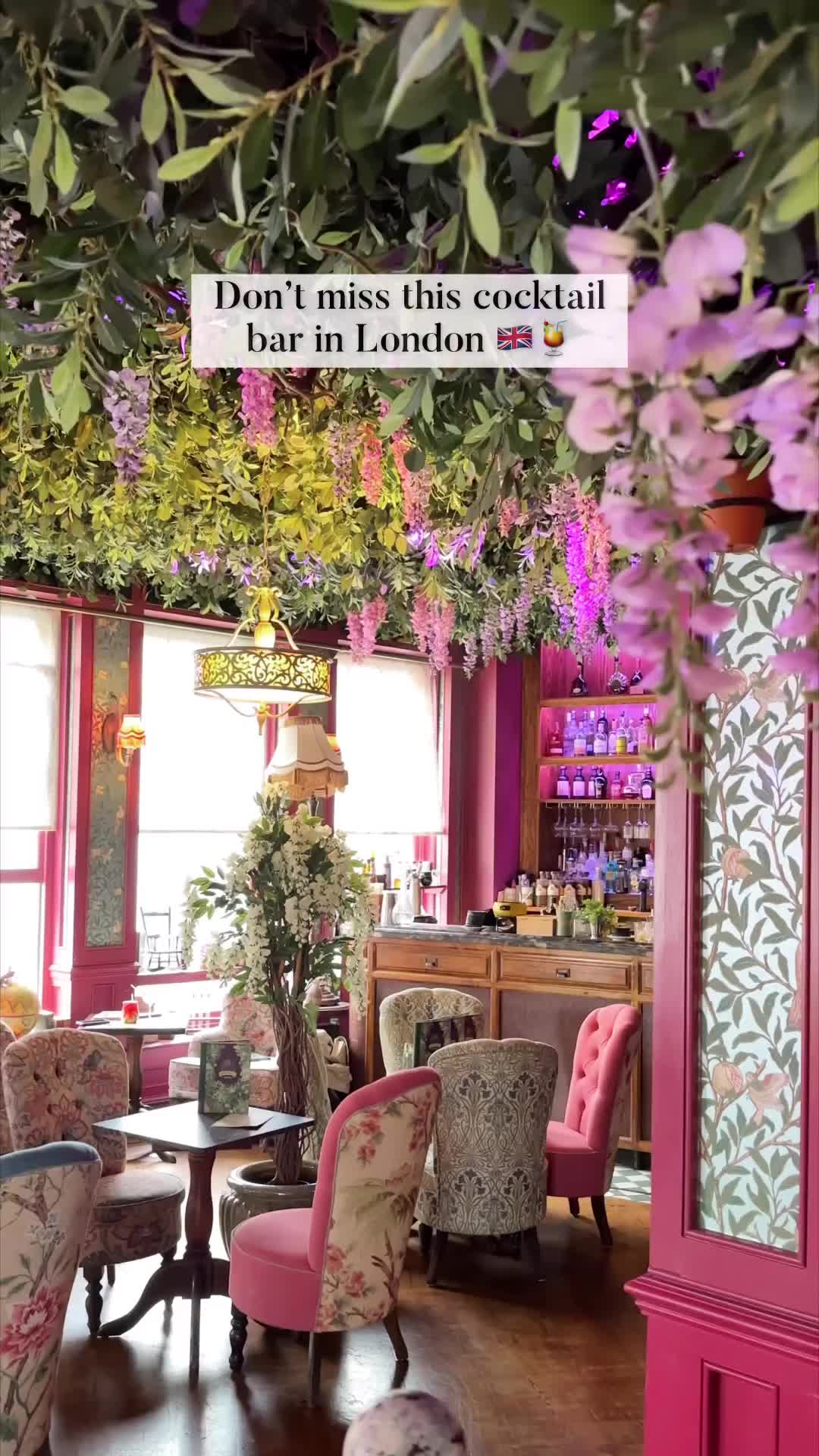 Unique Treehouse Cocktail Bar in London - Must Visit!