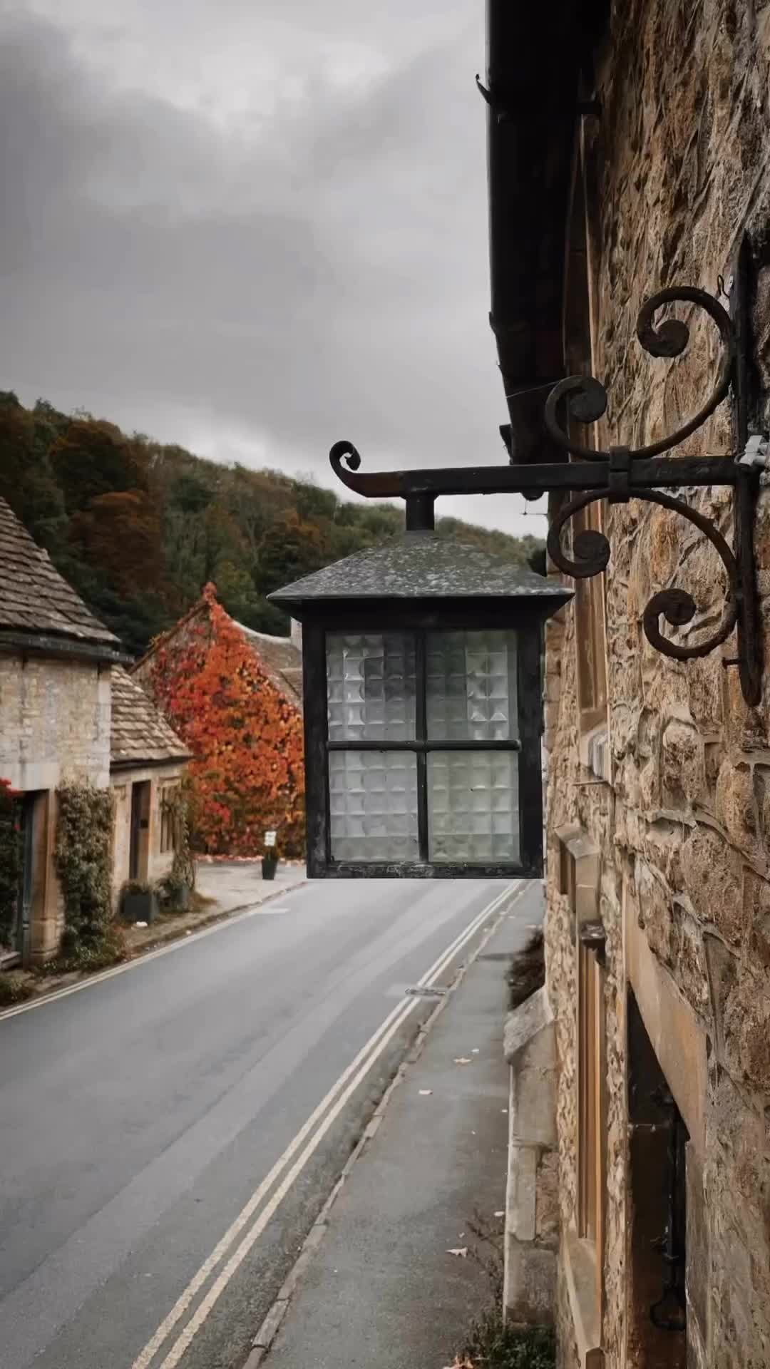 Autumn Mornings in Castle Combe Village 🍂