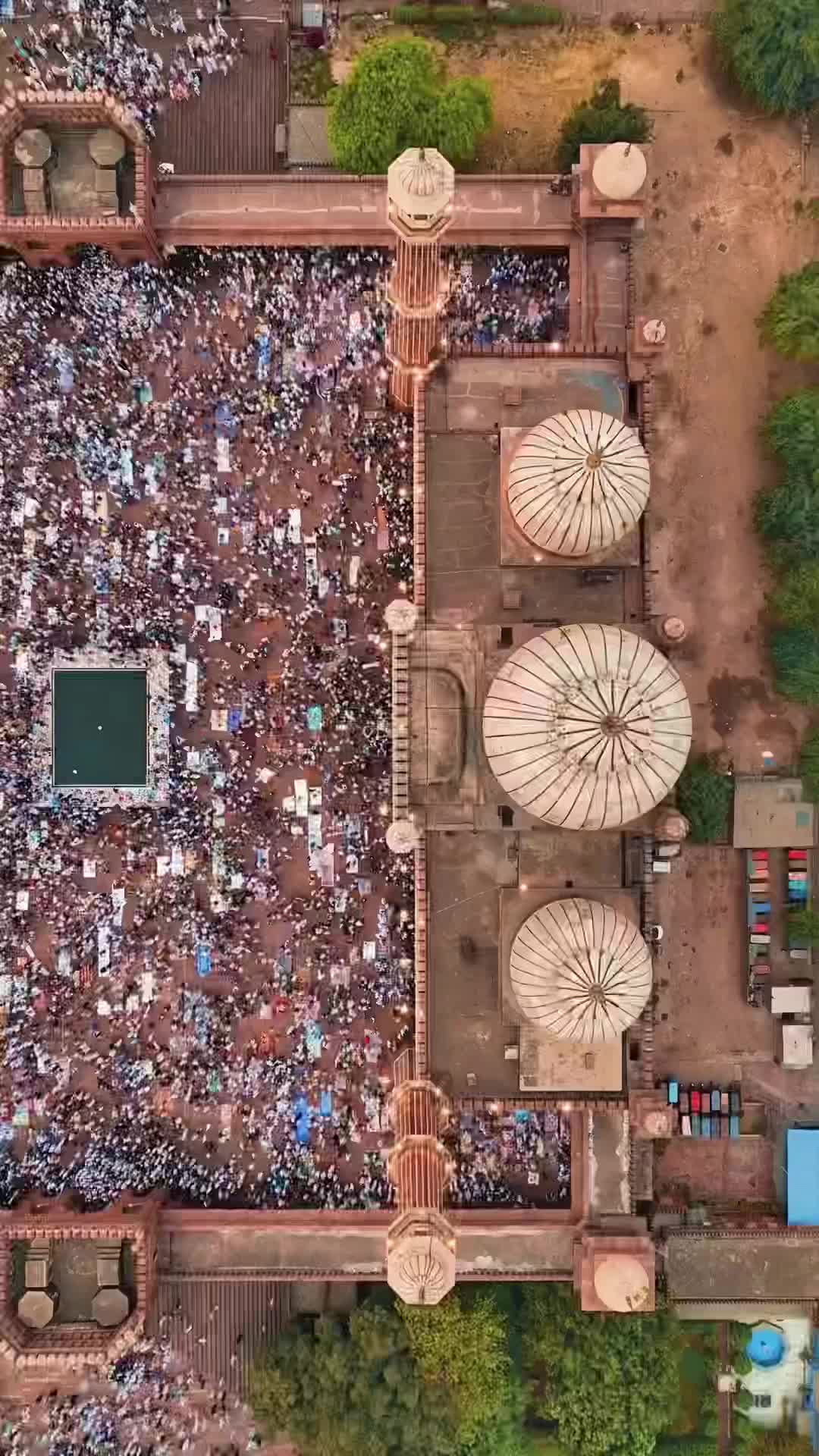 Eid Mubarak at Jama Masjid, Delhi | Travel Reels