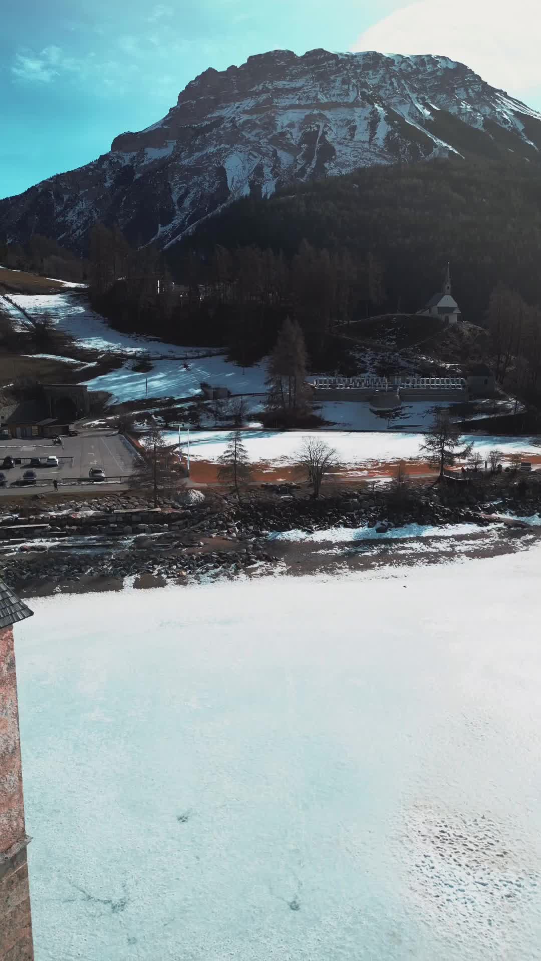 Discover the Winter Beauty of Lago di Resia, Italy