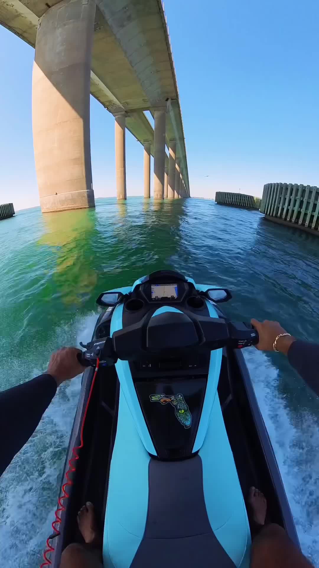 One Day at a Time on a Jet Ski - Skyway Bridge Adventure