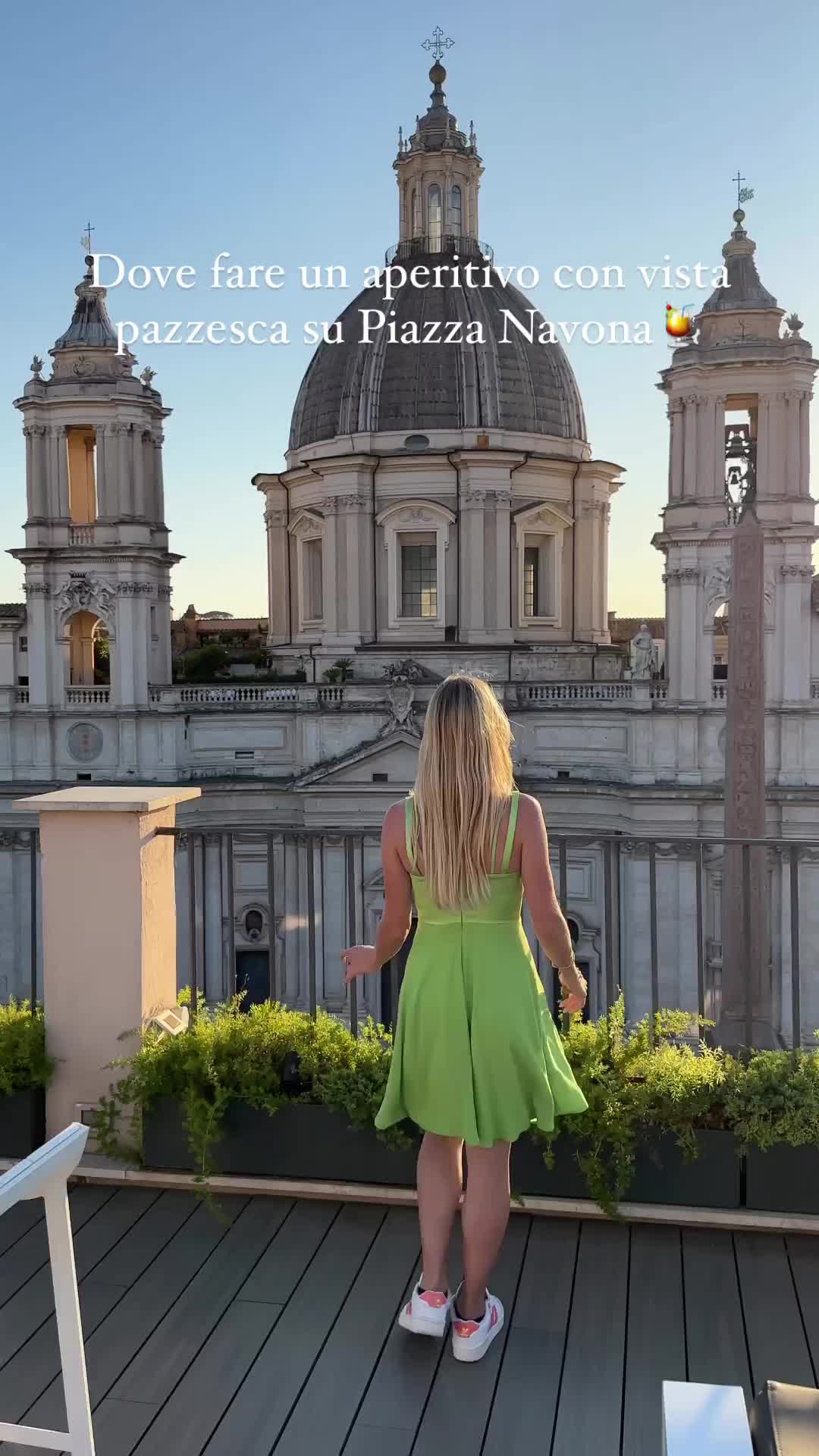 Dove fare aperitivo con vista a Roma:  @lifestylesuitesrome 🍹🤍

La vista dalla terrazza panoramica del boutique hotel @lifestylesuitesrome è davvero pazzesca 😍 affaccia direttamente su piazza Navona e offre molti ottimi cocktails e snack tra cui scegliere! 

Vi consiglio di andare al tramonto per godervi un’atmosfera magica sui tetti di Roma 🧡

#supplied #lifestylesuites @lifestylesuitesrome 

#roma #boutiquehotel #rome #romeitaly #italia #italy #ig_italia #italytravel #italytrip #aperitivo #italianaperitivo #aperitivowithaview #sunset #lifestylesuitesrome #italiait #visititaly #piazzanavona #aperolspritz #italy🇮🇹