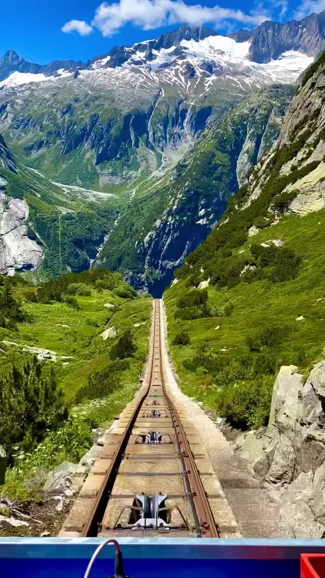 Steepest Funicular in Europe: Gelmerbahn Adventure