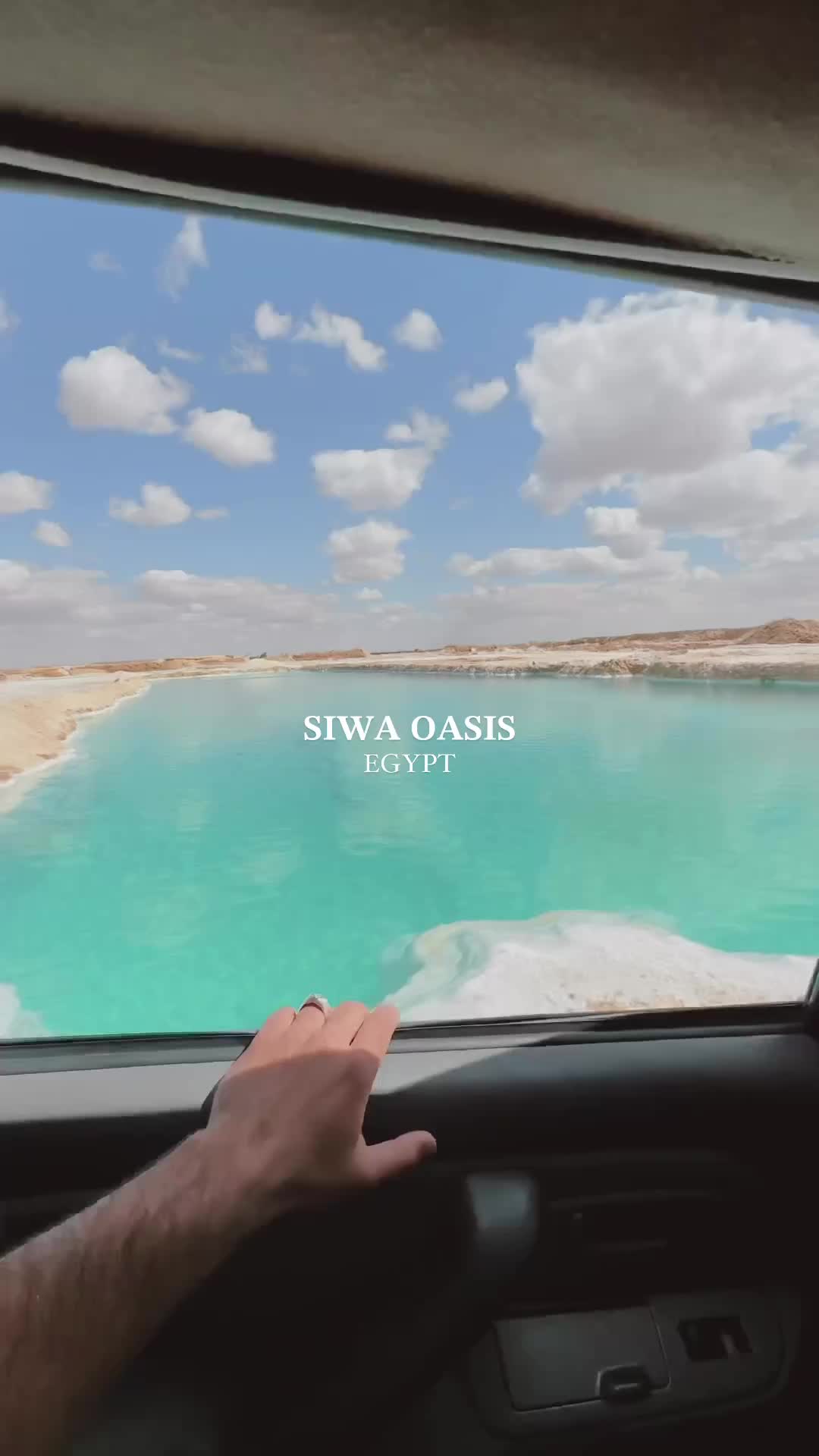 Discover the Stunning Siwa Salt Lake in Egypt