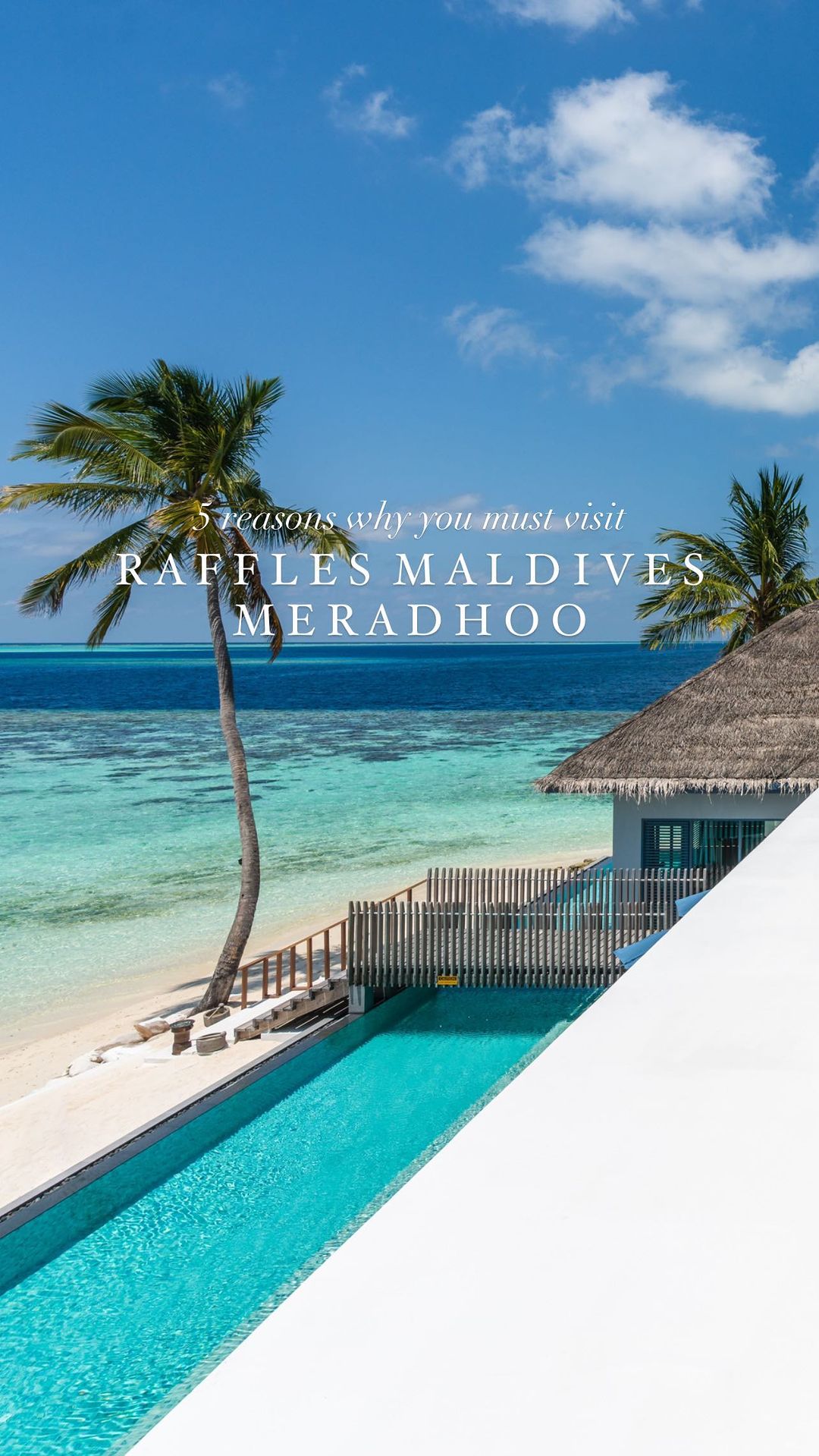 5 reasons why you MUST VISIT @rafflesmaldives - obviously reason 5 is the most important of them all 😂

Reason 1 // Its beautiful location! Raffles Maldives offers a secluded paradise with floury white sands in the remote Gaafu Alifu Atoll. It’s a tranquil escape known for its close proximity to the equator and abundant sea turtles 🐢 

Reason 2 // The design! The exquisite colonial-inspired ambiance of Raffles Maldives exudes an elegant and sophisticated ambiance. Breezy verandahs, checkered tiles, and stunning beaches create a mesmerizing backdrop. Encounter vibrant coral reefs and hawksbill turtles during your stay 🌴

Reason 3 // The service! At Raffles Maldives, expect warm and enthusiastic staff providing personalized service. Enjoy complimentary tours of the house reef, kayaks, paddleboards, and snorkeling gear. The resort features pools, a gym, daily yoga, and a rejuvenating overwater spa.

Reason 4 // Those incredible villas! Stay in luxurious villas at Raffles Maldives, hidden behind flower-covered walls. Each villa has a private pool, nautical-themed interiors, and access to either the Indian Ocean or the island. Enjoy yoga mats, beach bags, and eco-luxe toiletries.

Reason 5 // The food, food, food! 😋 Thari, the resort’s all-day dining restaurant, offers diverse cuisines. Yuzu serves Japanese-Peruvian Nikkei cuisine, and the Fire Pit offers gourmet flame-grilled surf and turf. Guests can also indulge in private sandbank dining experiences for an unforgettable culinary adventure - it’s a foodies paradise!

Would you stay here?

#ItsMeLouis

#rafflesmaldives #visitmaldives #travelreels #maldivesreels