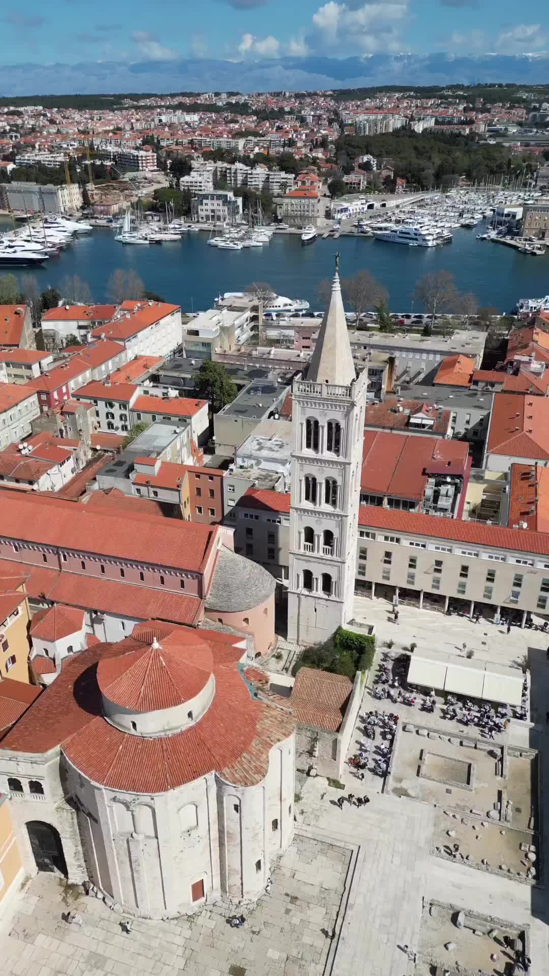 Stunning Drone Footage of Zadar, Croatia