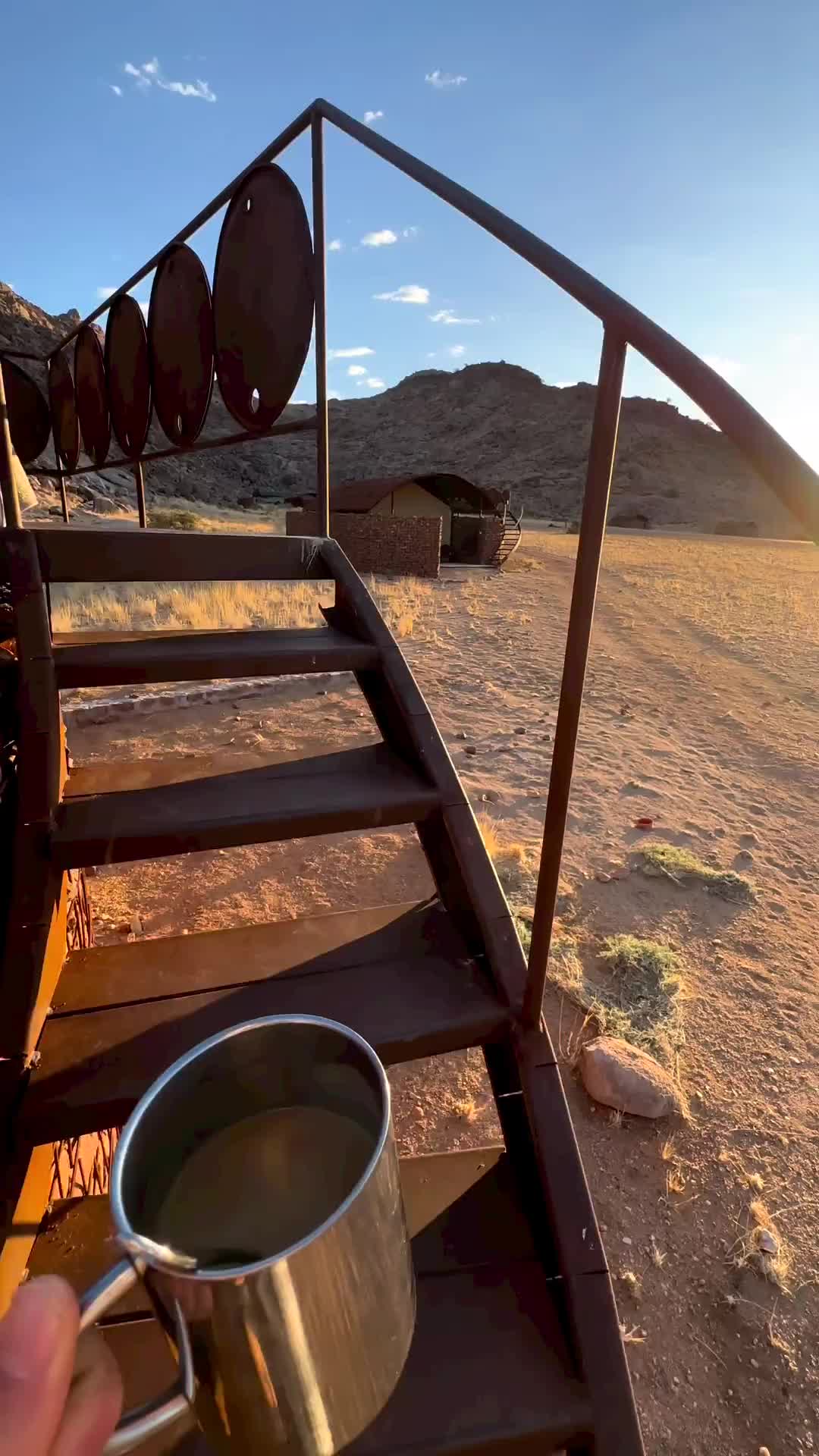 Experience Stunning Sunrises at Camp Sossus, Namibia