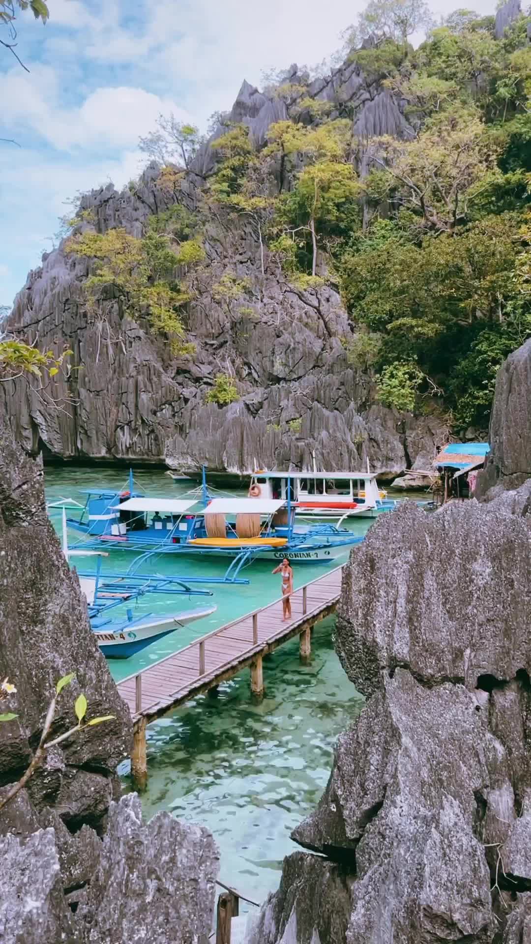 Mornings by the Lagoon in Coron, Philippines 🌴