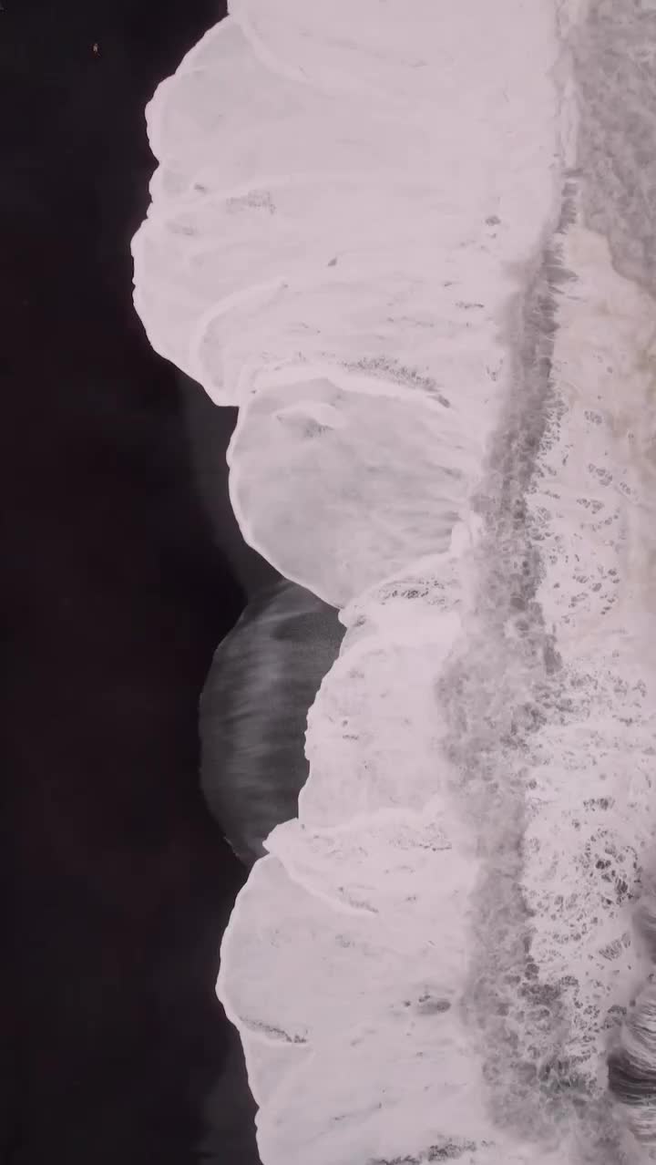 Experiencing Iceland Waves at Reynisfjara Beach