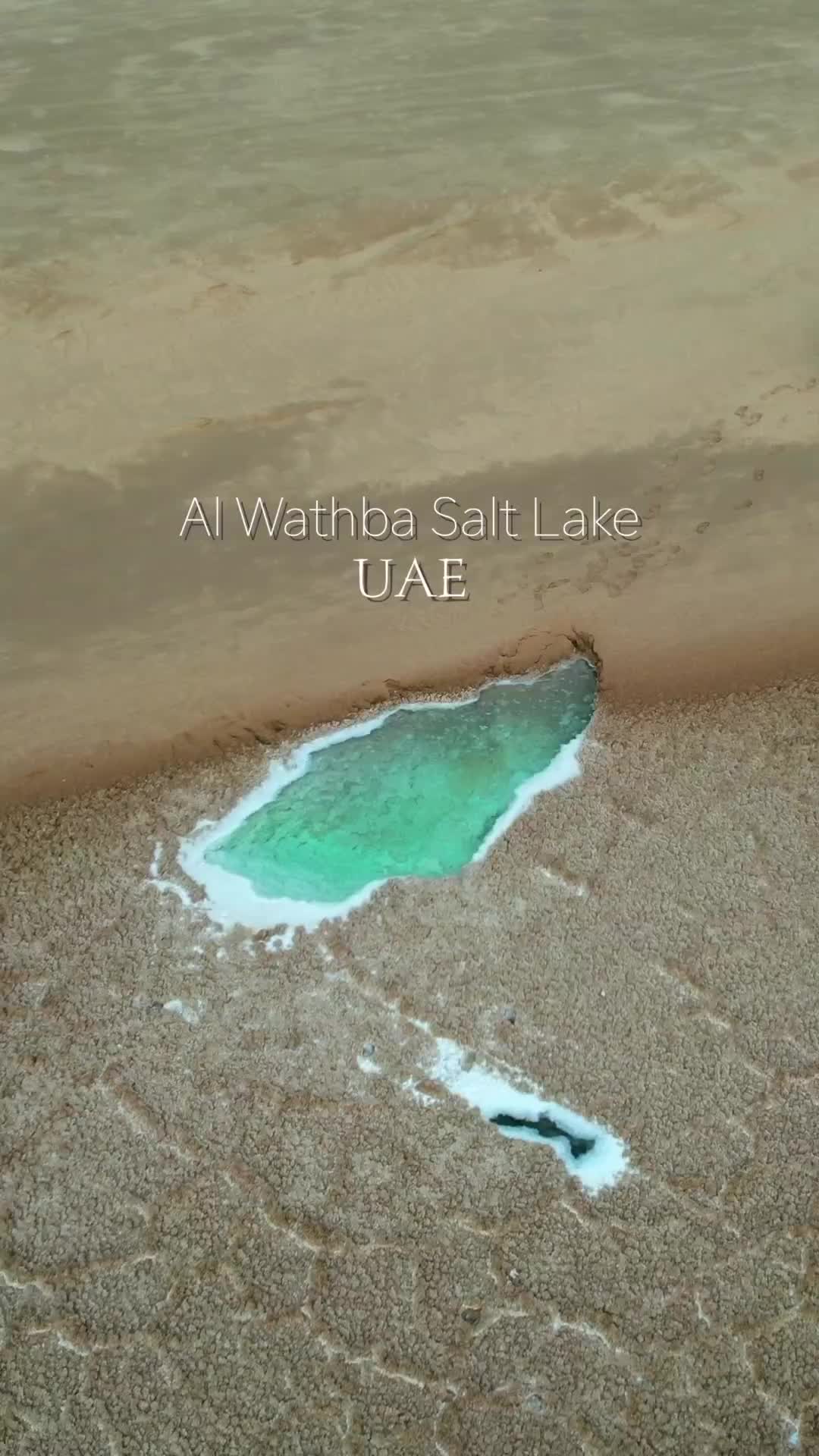 Discover Al Wathba Salt Lake in Abu Dhabi