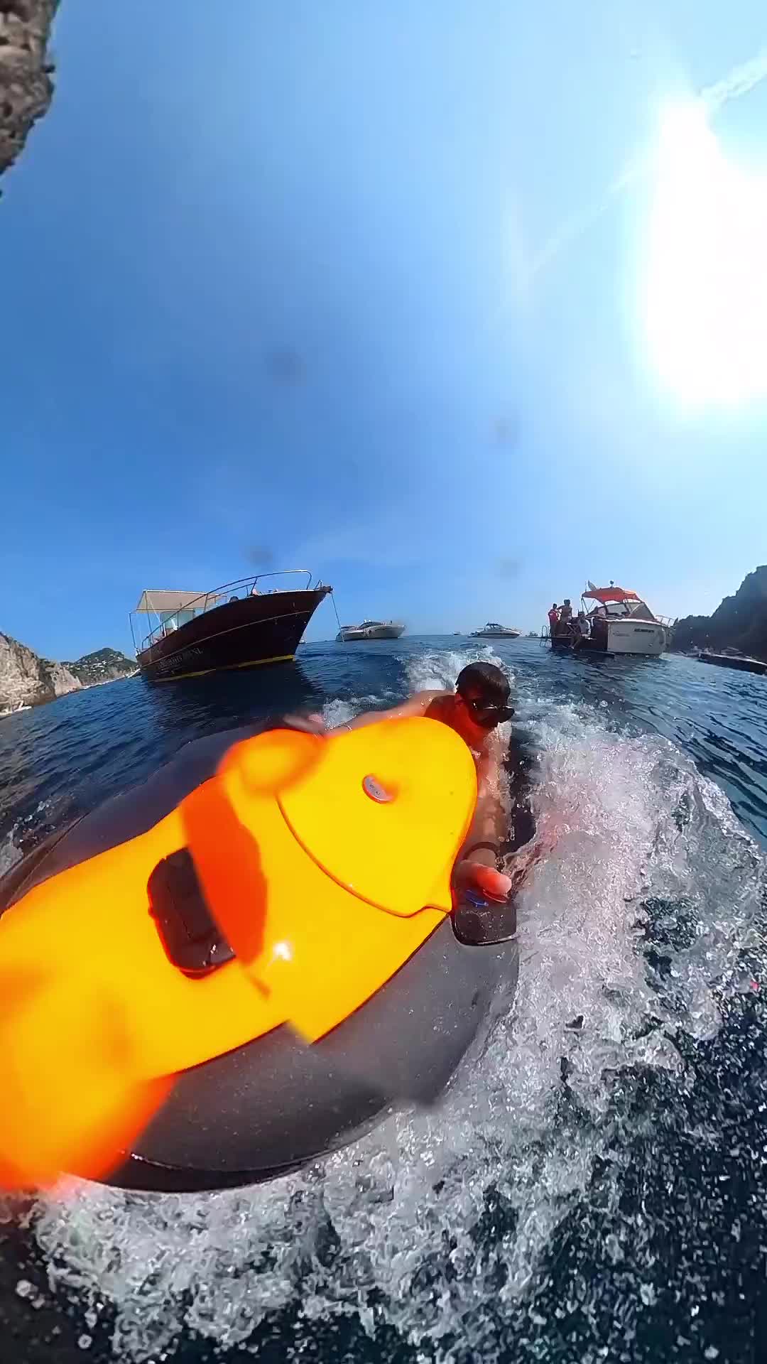 Exploring Capri Coves with Seabob Official