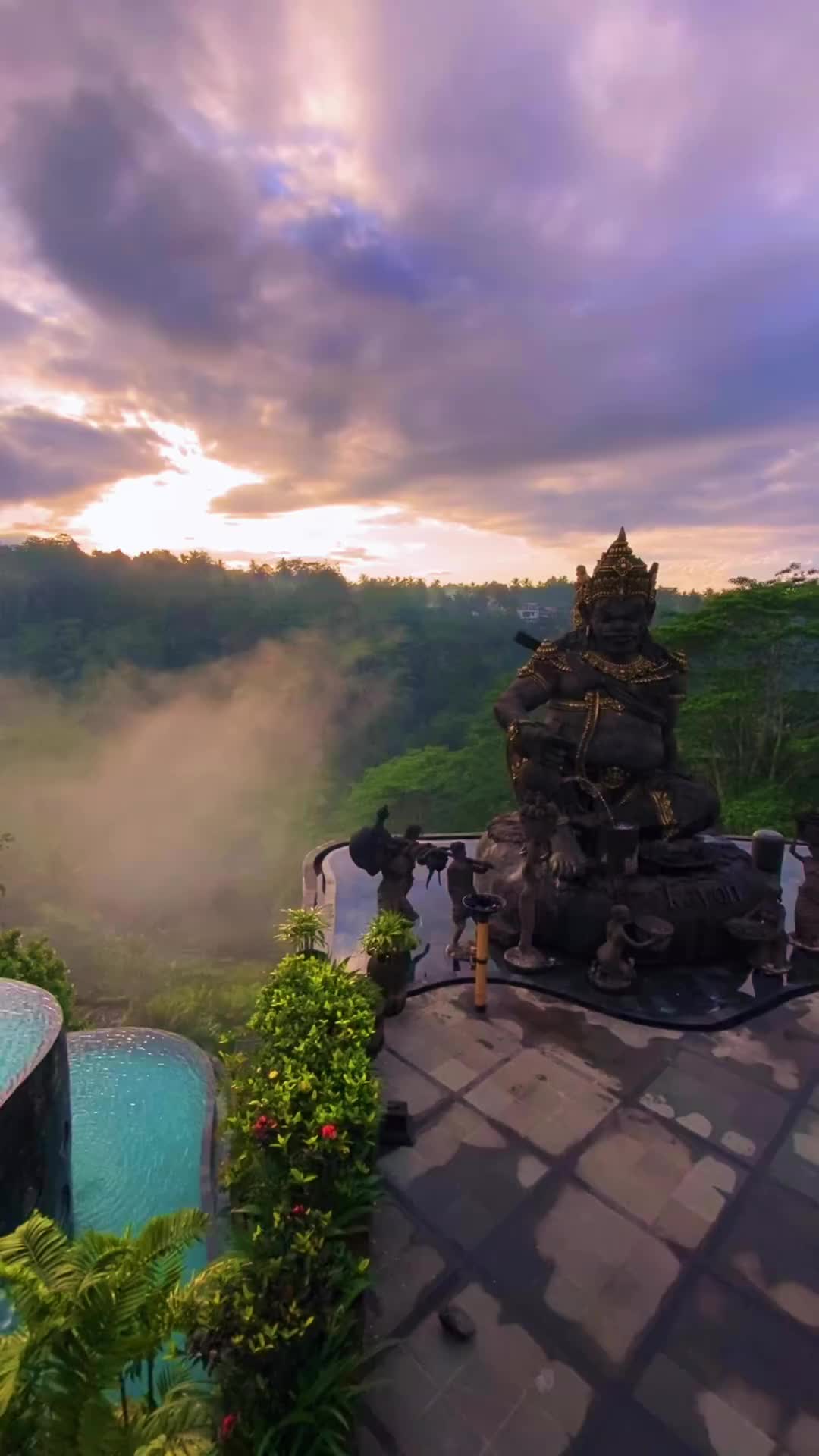 Majestic Morning at The Kayon Jungle Resort, Bali