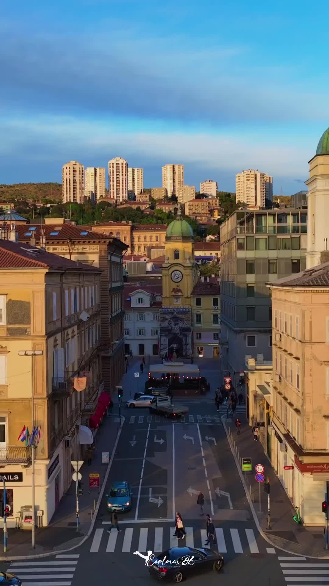 Discover Rijeka, Croatia: Aerial Cityscape Views